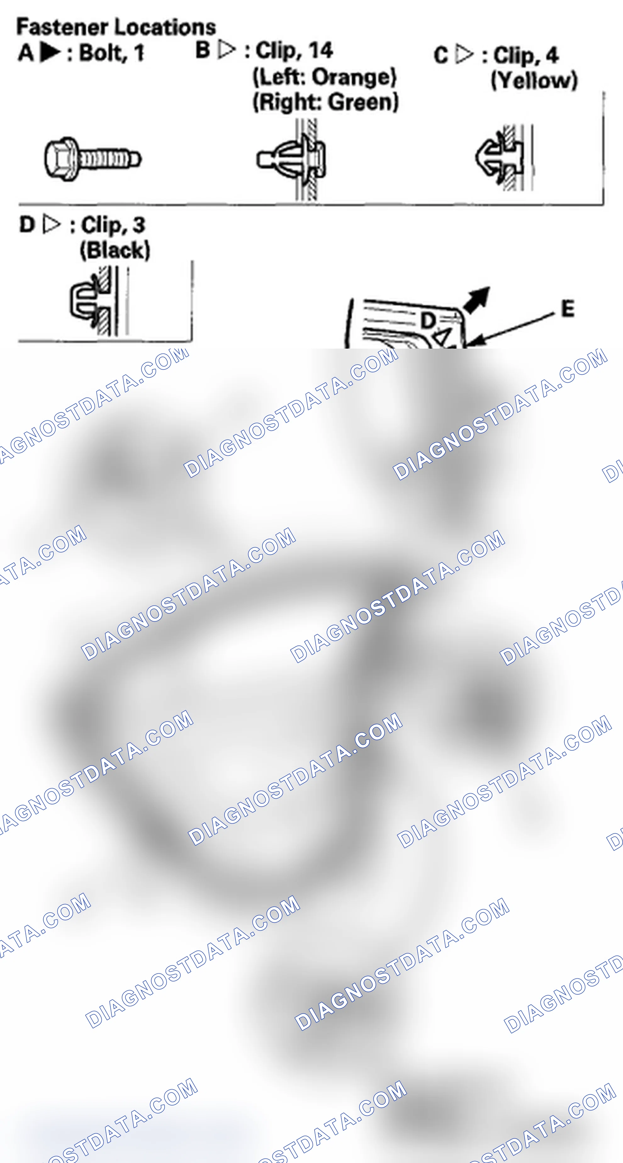 Scheme 142: Rear Door Weatherstrip Replacement