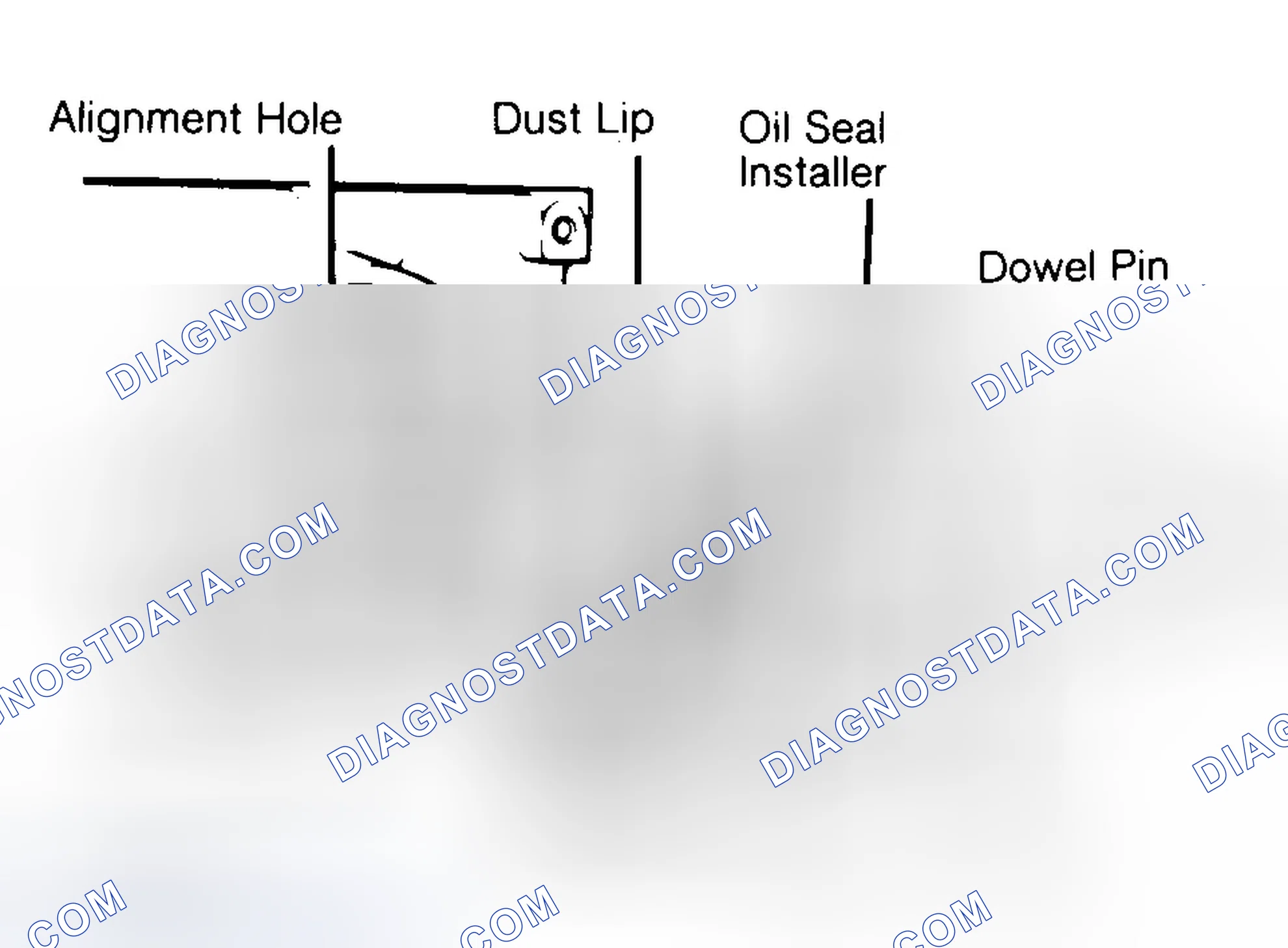 Scheme 10: Installing Typical One-Piece Oil Seal