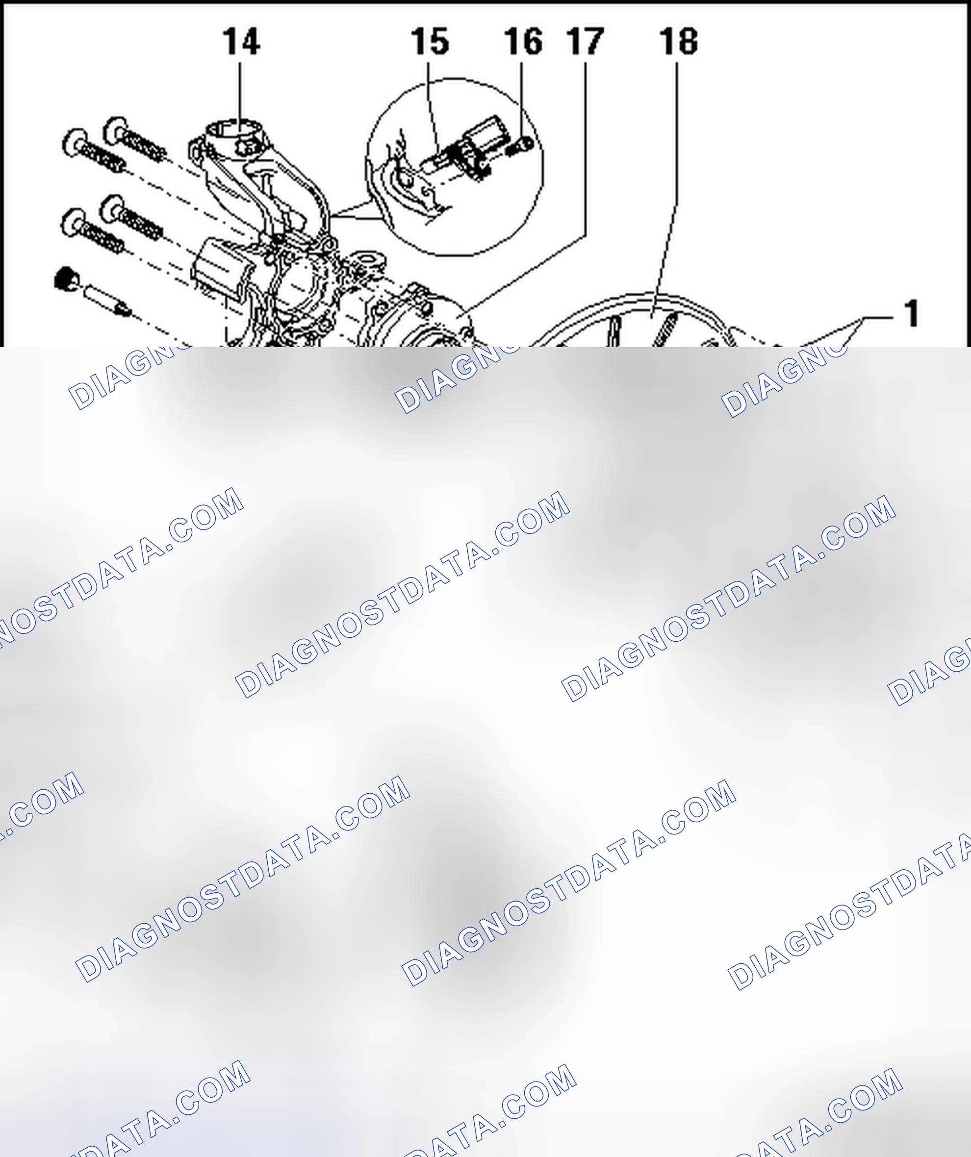 Scheme 54: FRONT BRAKES, FS III CALIPER OVERVIEW