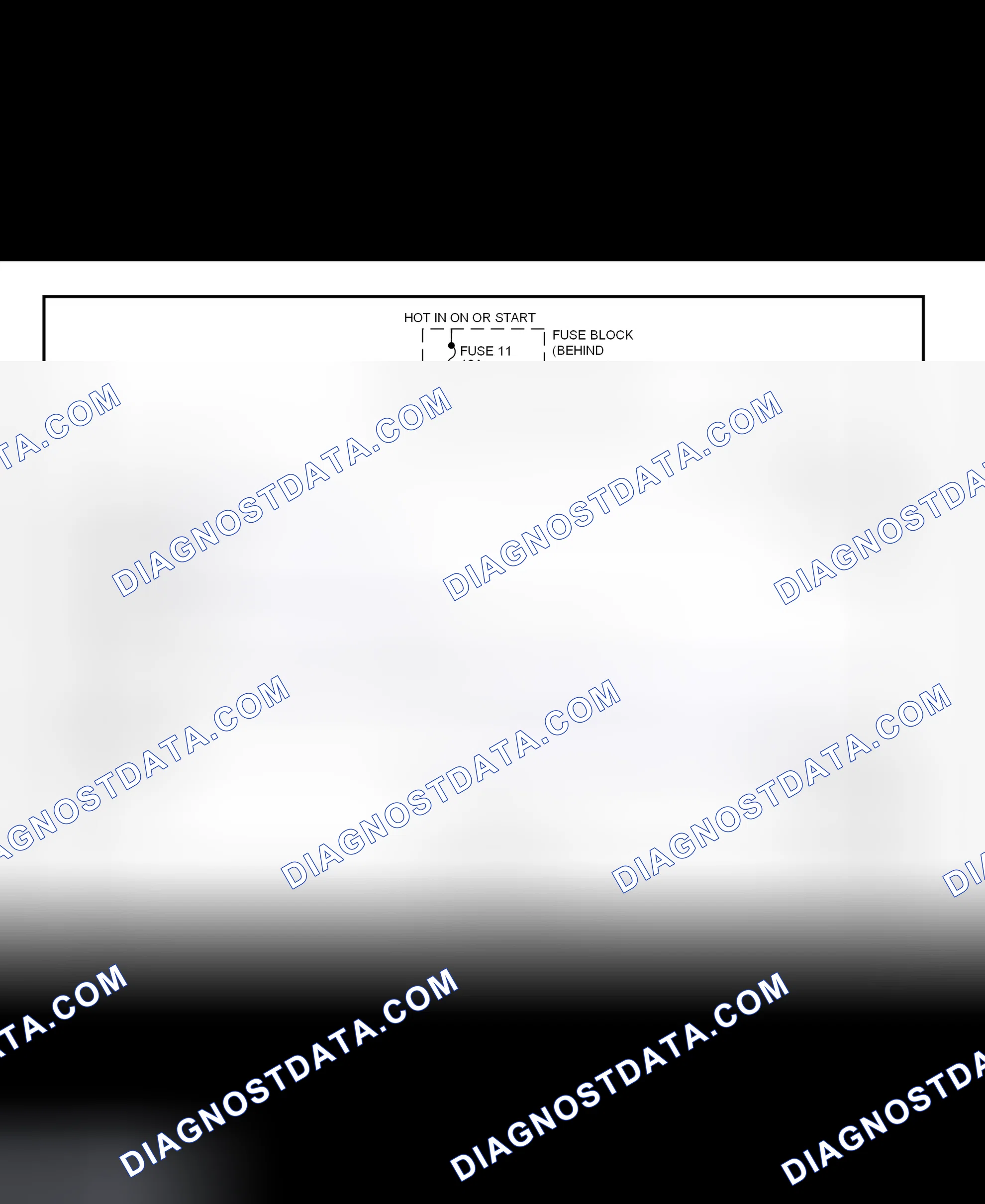 Scheme 14: Shift Lock System Circuit Diagram (1997 Nissan Pickup)