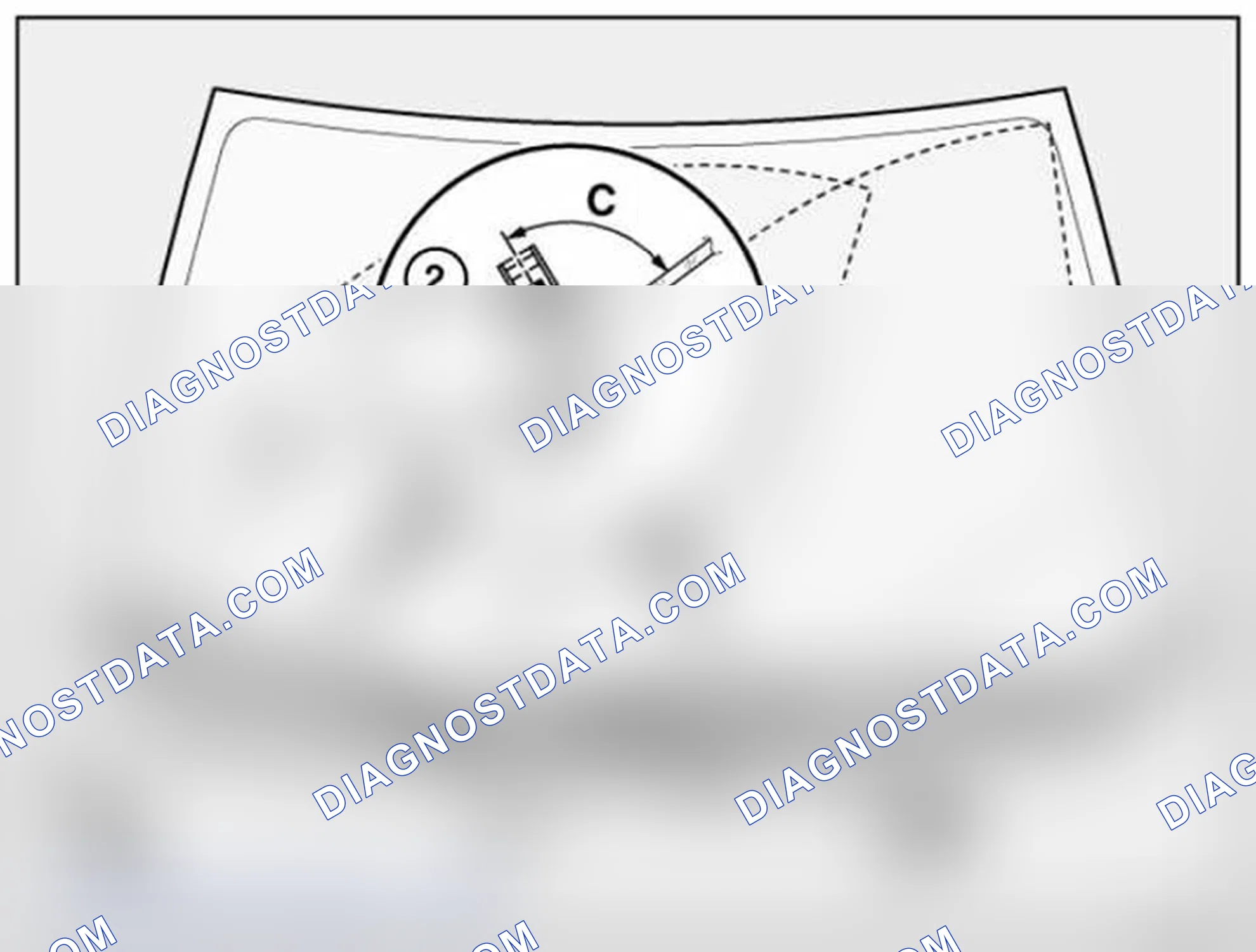 Scheme 334: 61 61... Adjusting left or right windscreen wiper