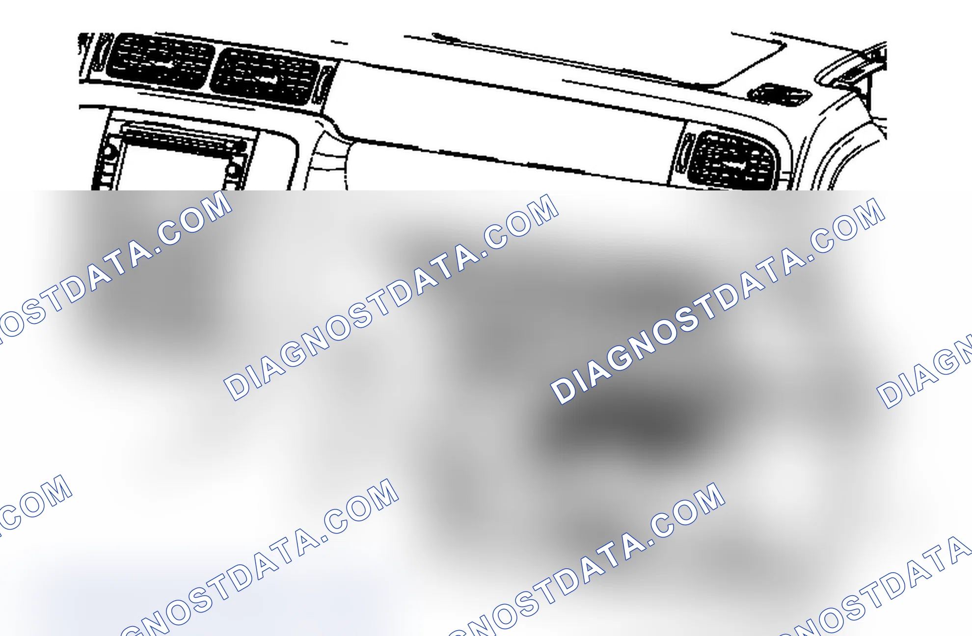 Scheme 154: Instrument Panel Compartment Door Replacement (Except Cadillac)