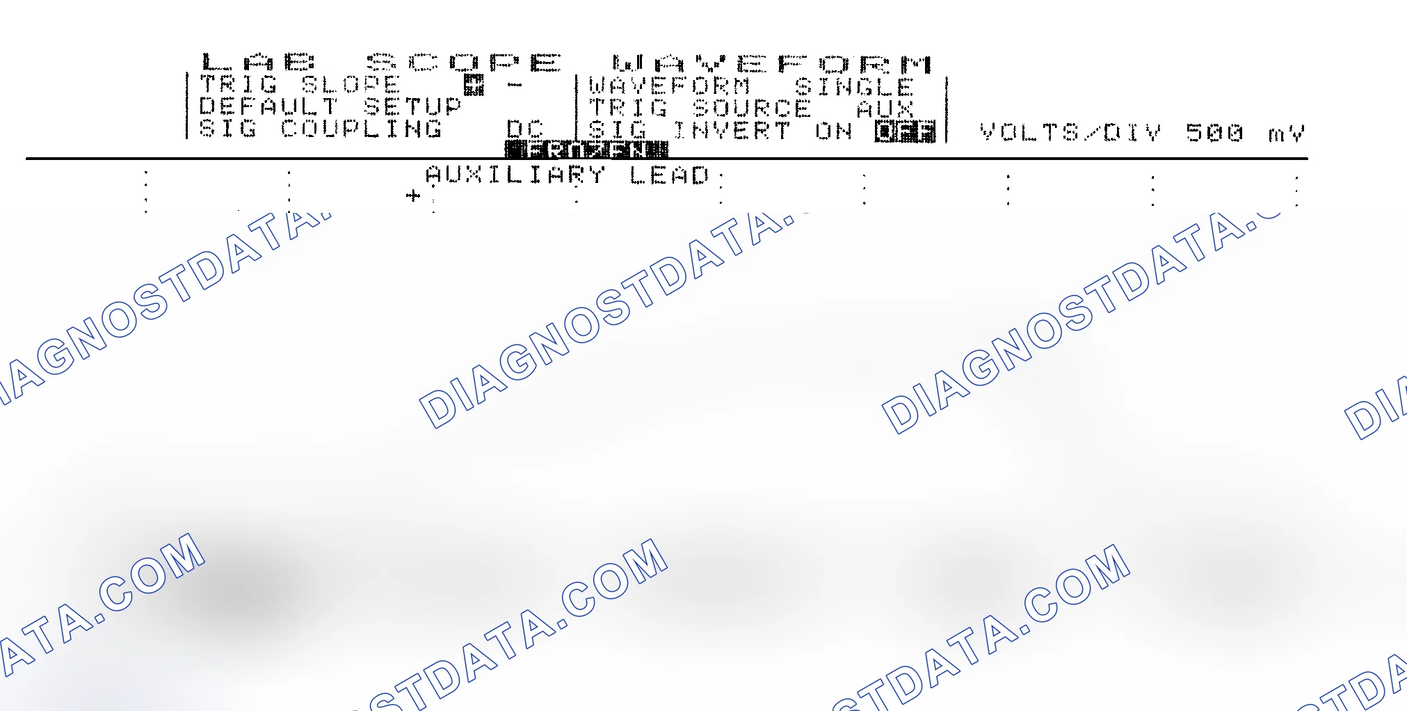 Scheme 14: Single Injector w/Excessive Current Flow - Current Pattern