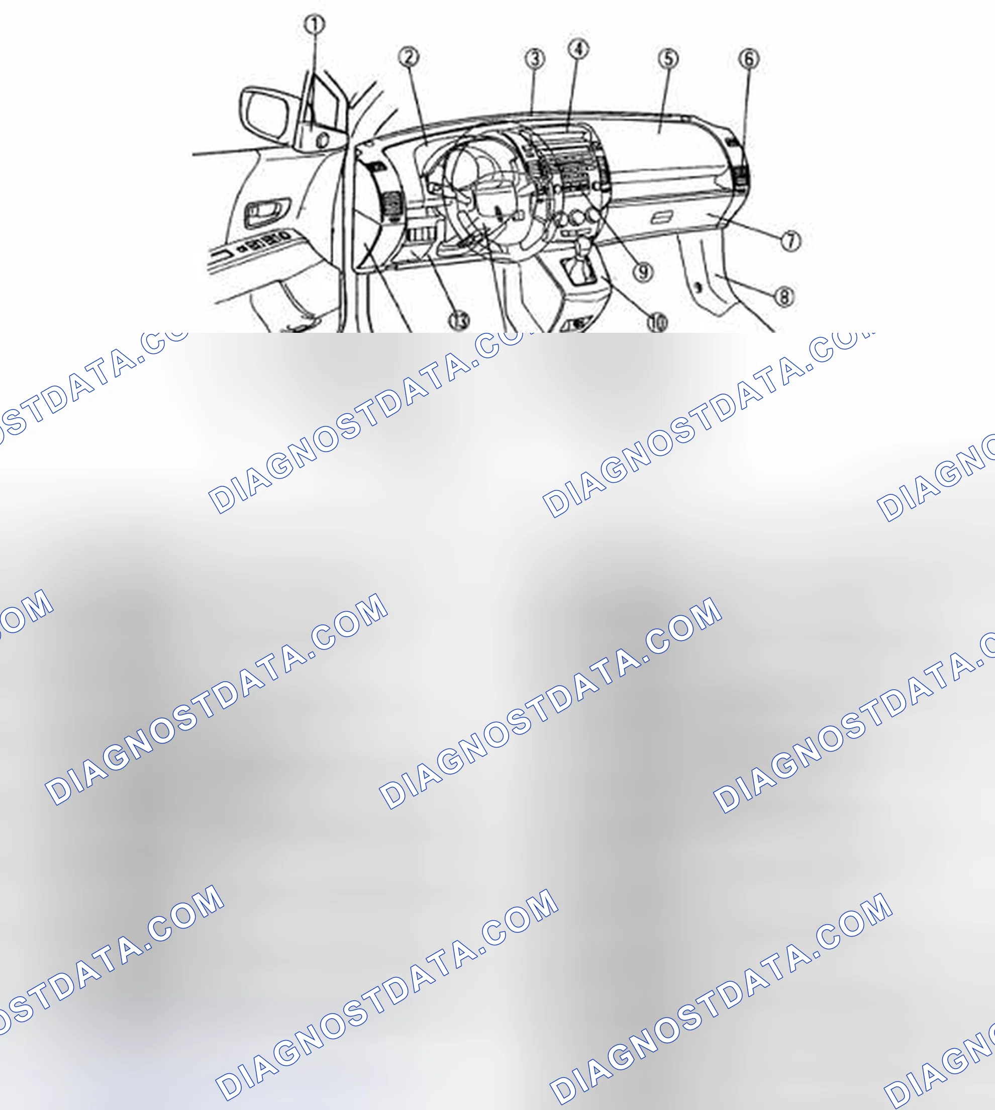 Scheme 1: INTERIOR TRIM LOCATION INDEX