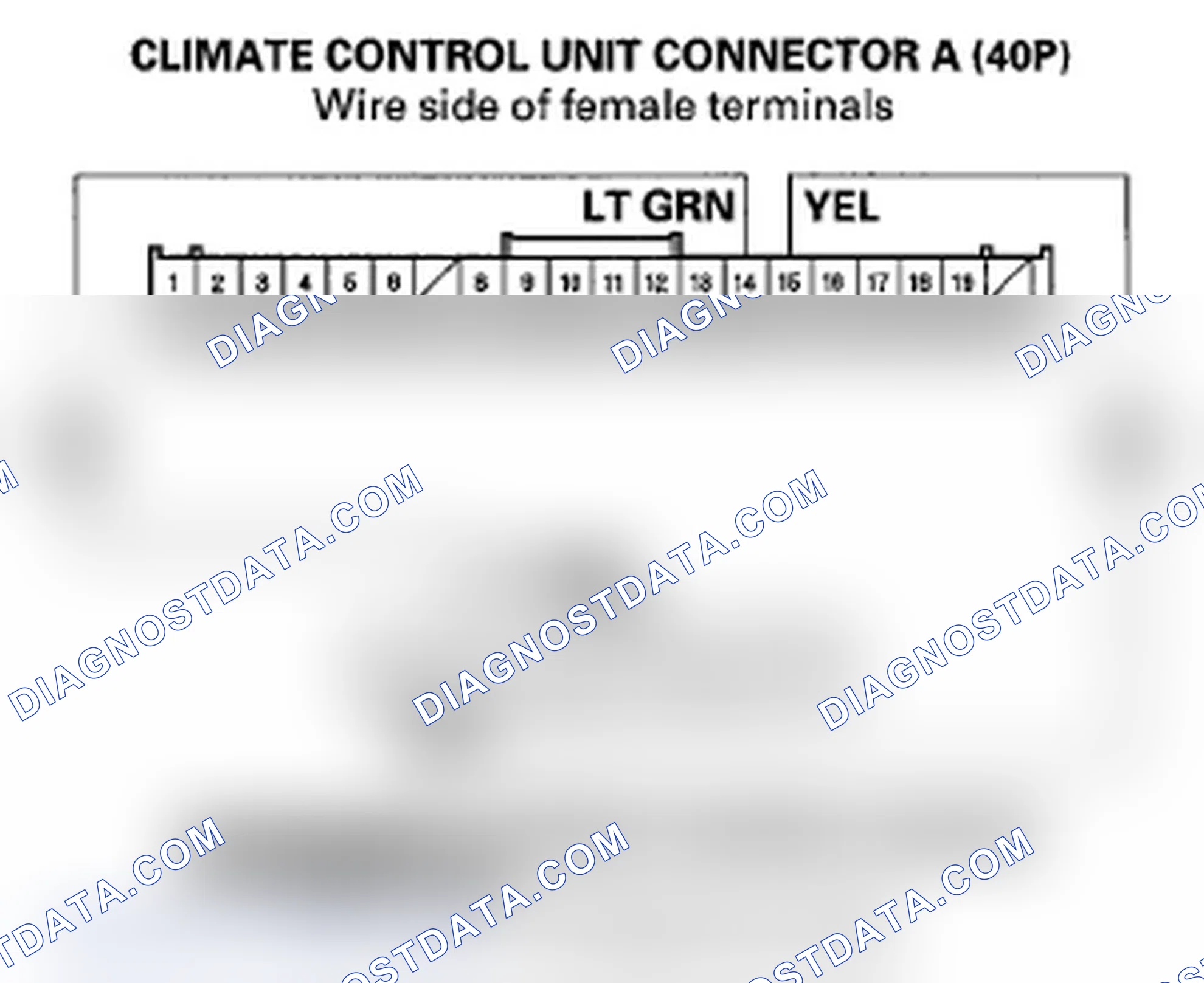 Scheme 78: DTC B1238 or DTC indicator P and AUTO: A Problem in the Passenger's Air Mix Control Linkage, Door, o