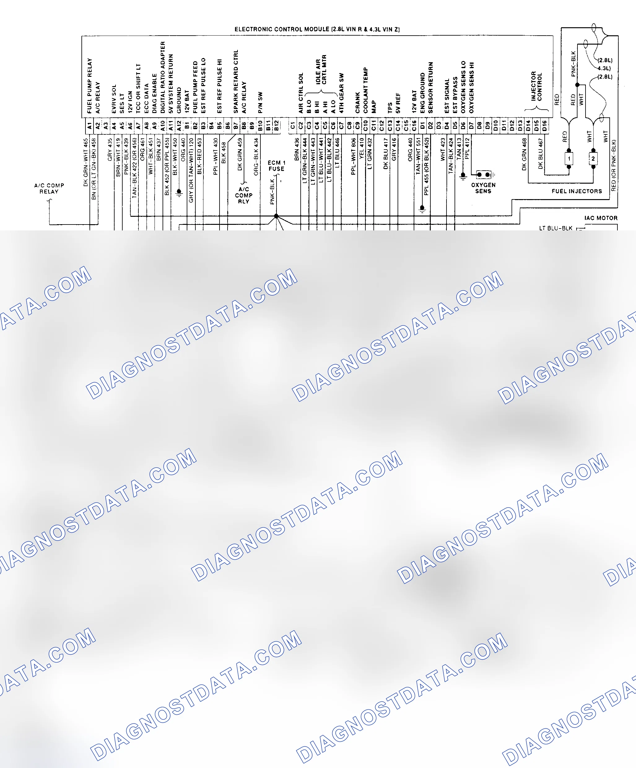 Scheme 23: Wiring Diagram ("S/T" Series 2.8/4.3L)