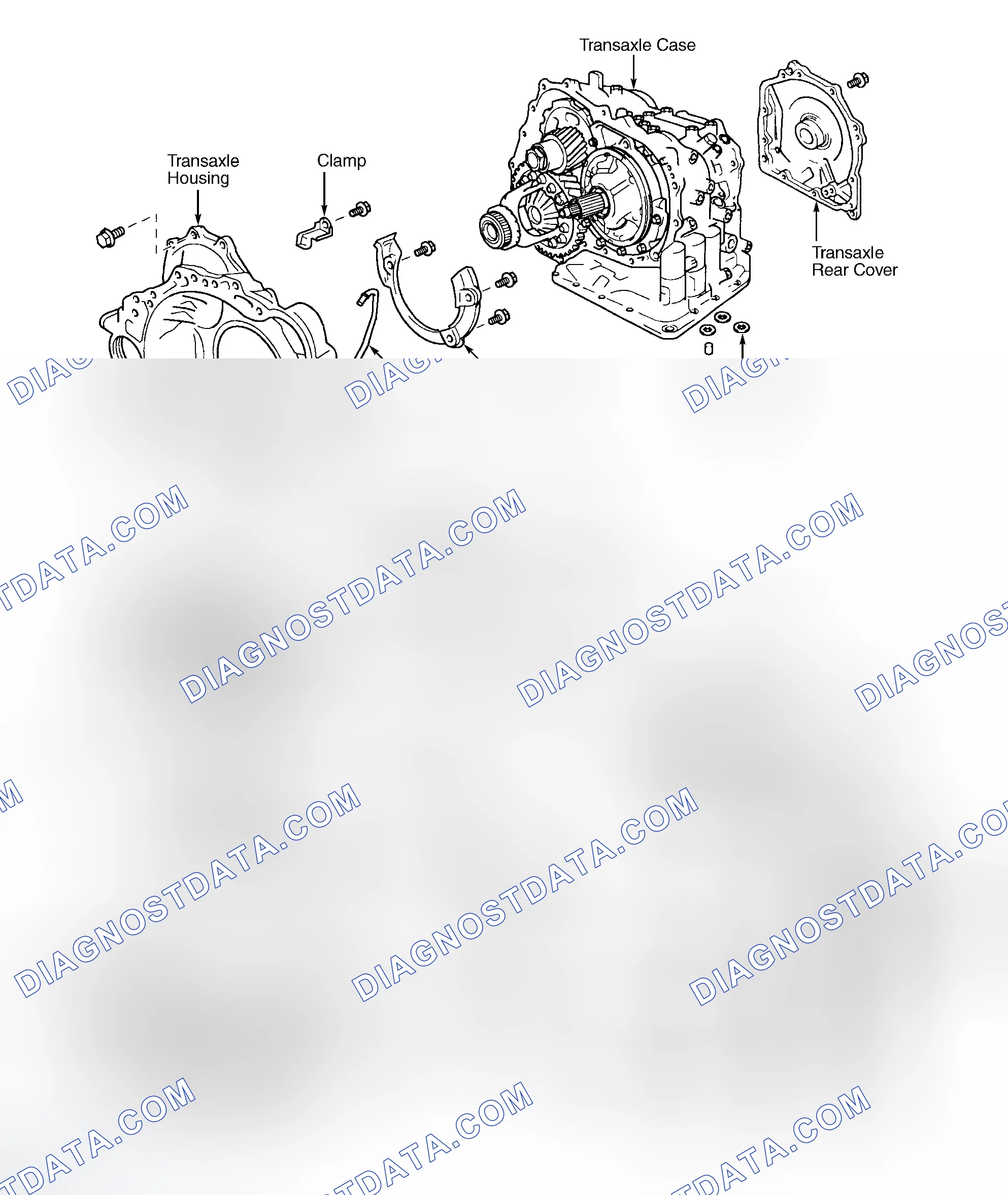 Scheme 66: TRANSAXLE DISASSEMBLY