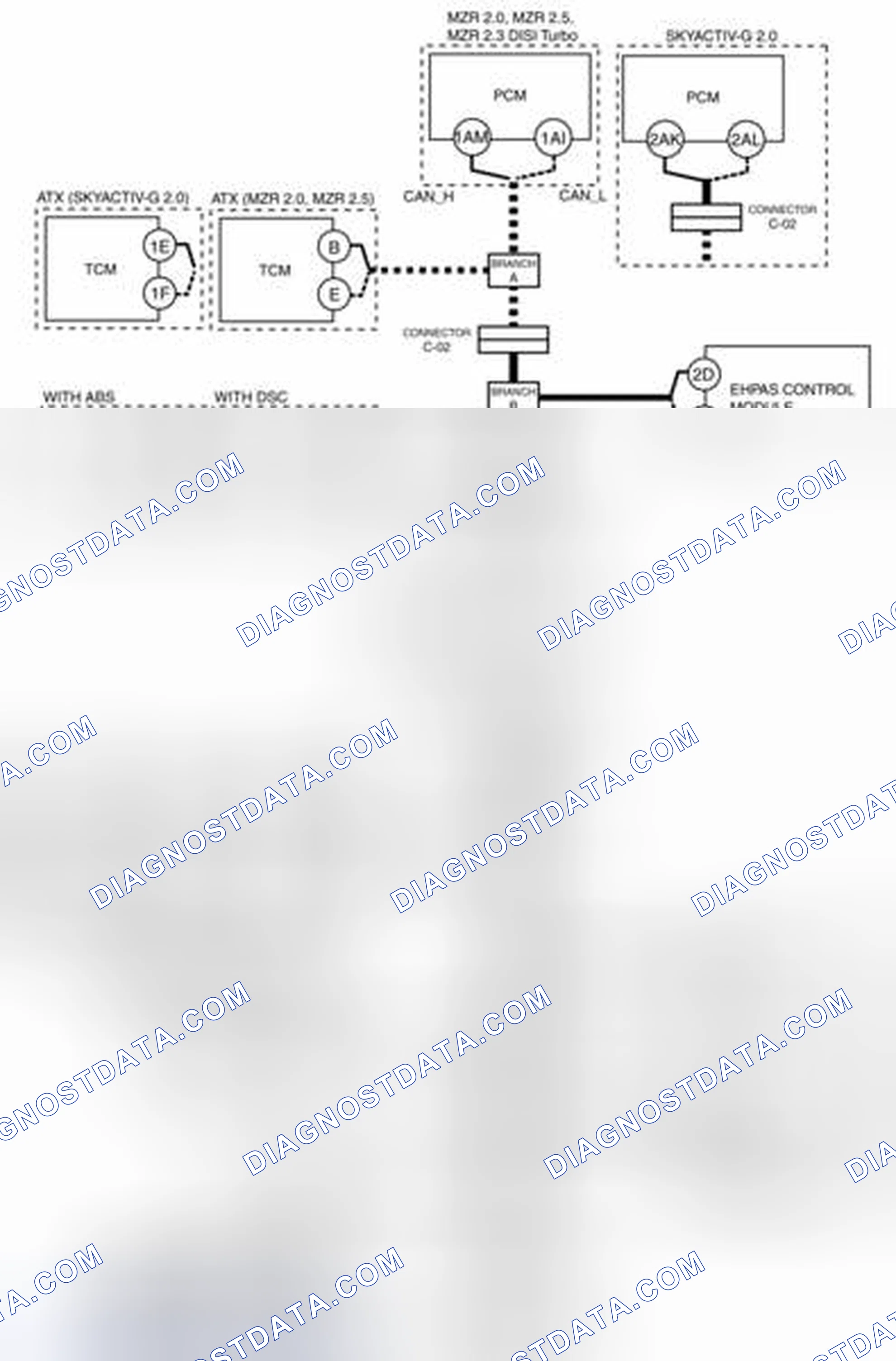 Scheme 77: BCM And Connector C-17 (Open Circuit) System Wiring Diagram