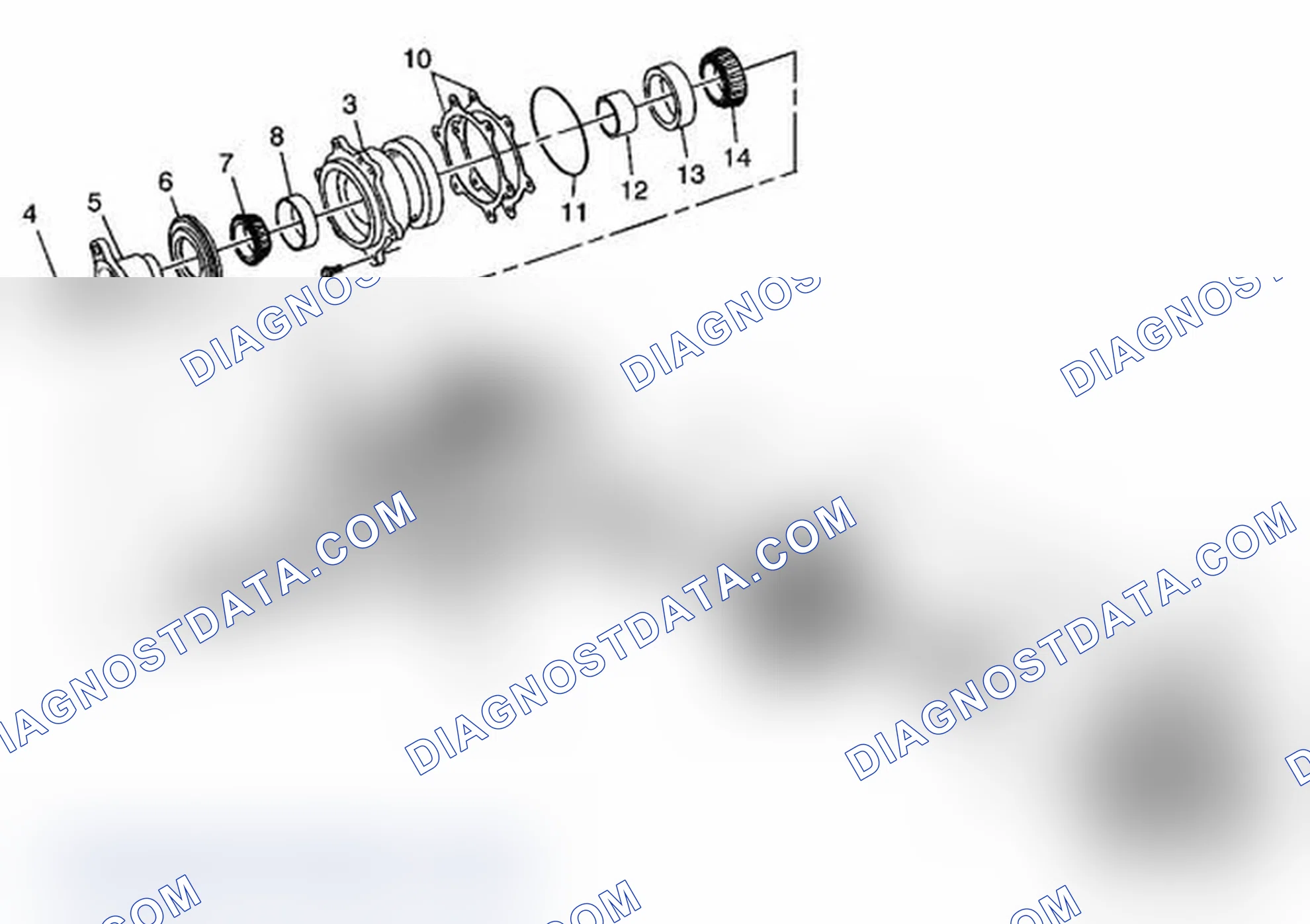 Scheme 2: Rear Axle Disassembled Views