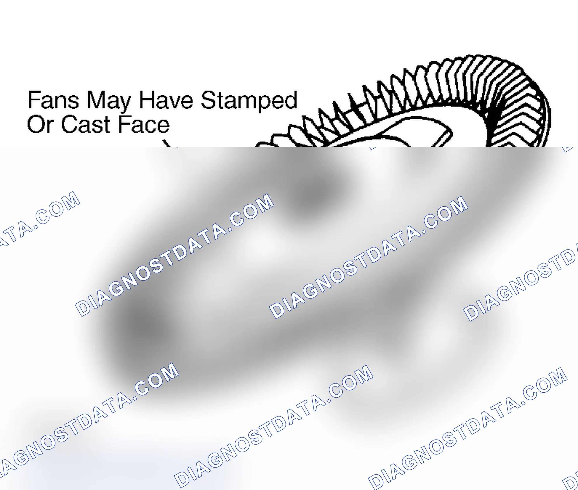 Scheme 7: Thermostatically Controlled Fan Assembly Shown with stamped face and bi-metallic coil spring.