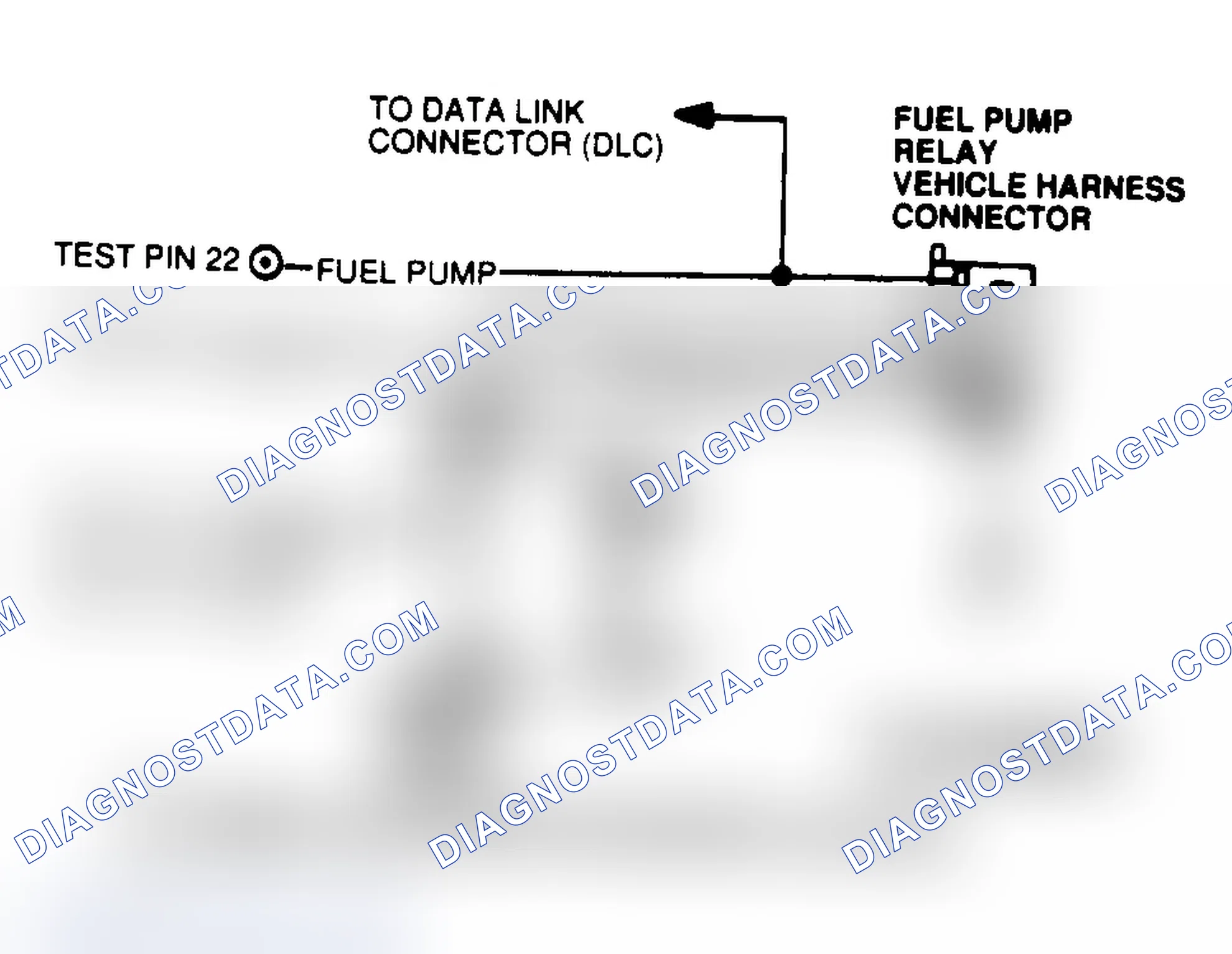 Scheme 55: Fuel Pump Monitor Circuit Diagram (Cougar & Thunderbird)