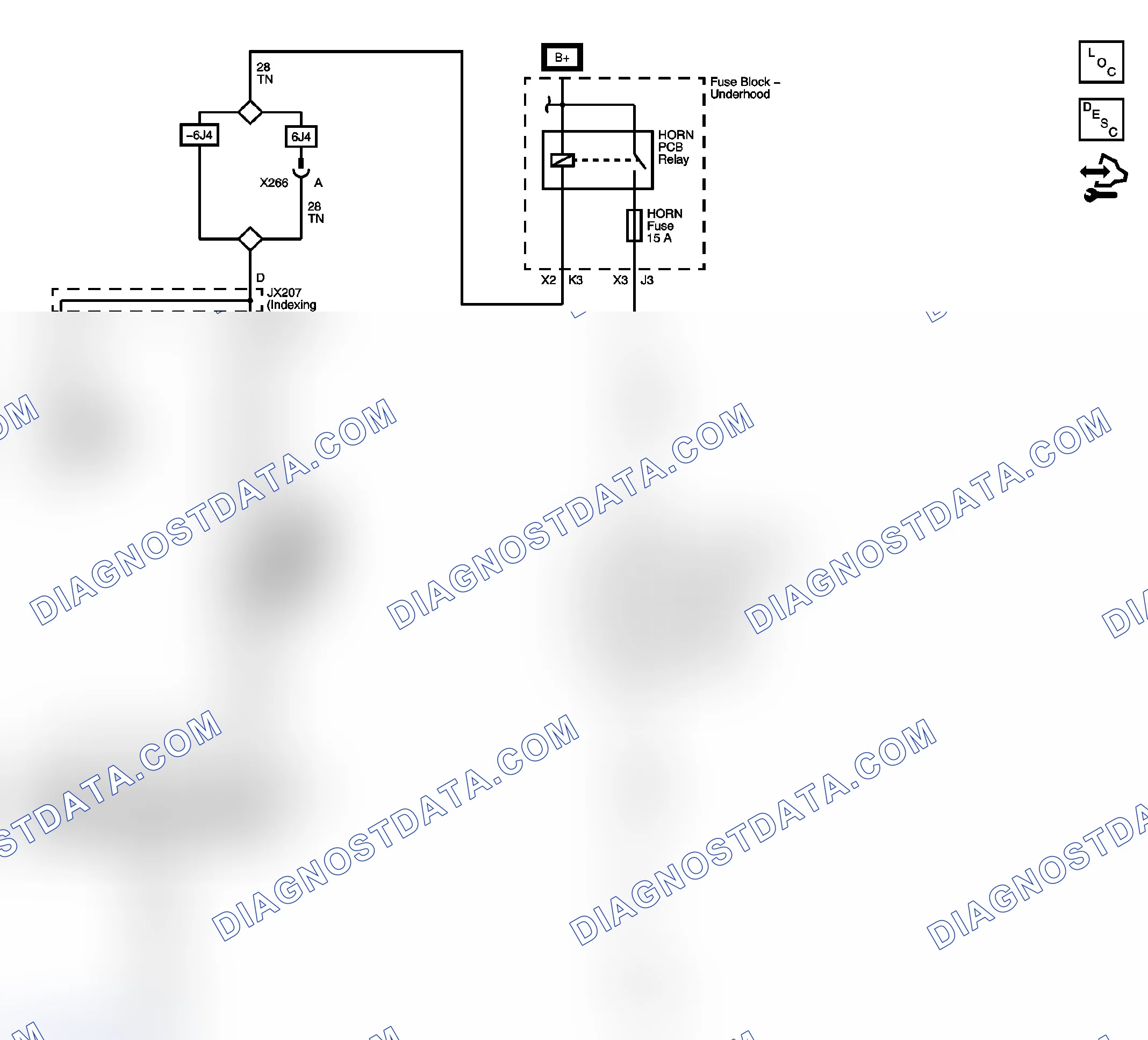 Scheme 1: Horn Wiring Schematics