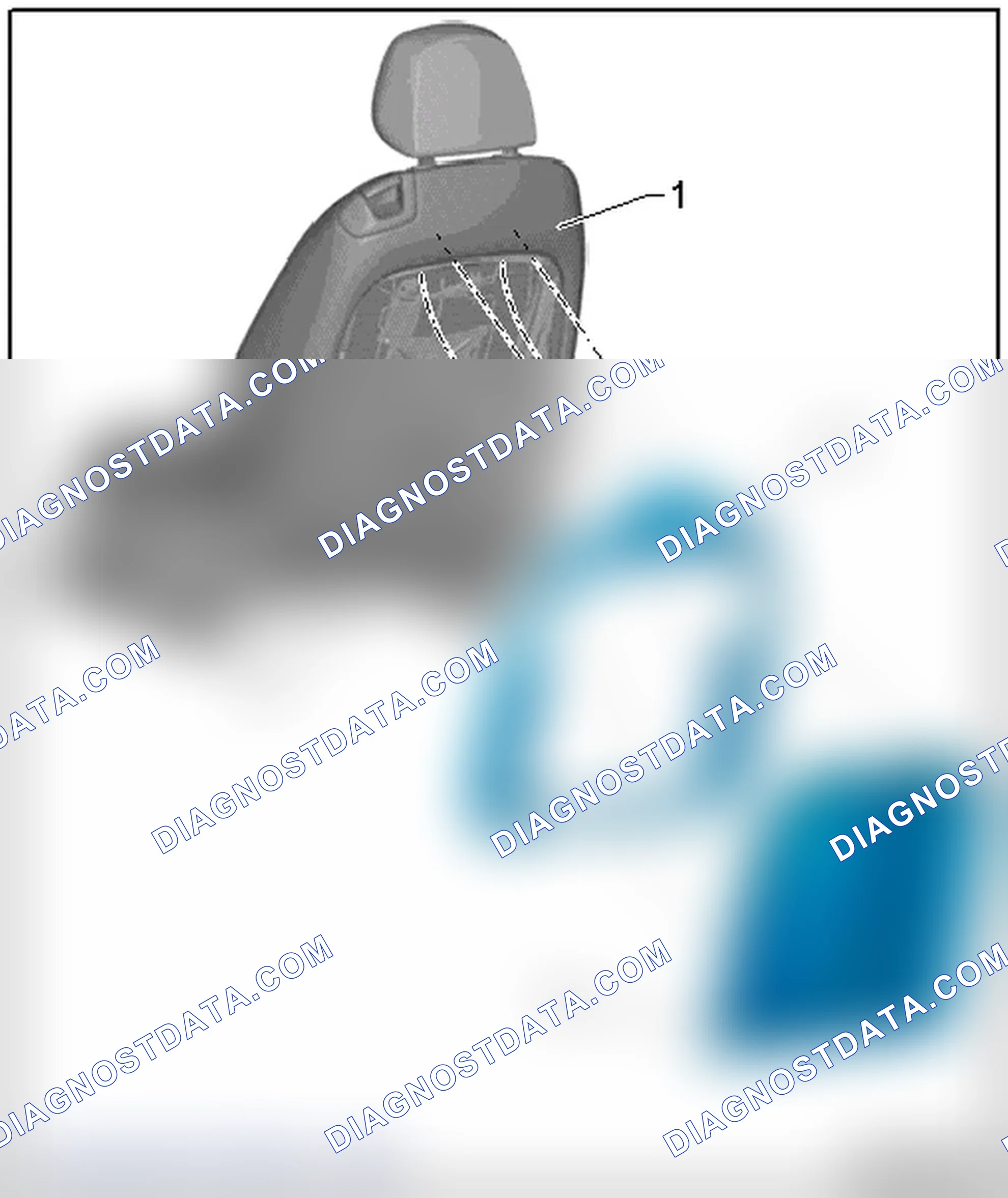 Scheme 84: BACKREST COVER AND BACKREST FRAME TRIM OVERVIEW