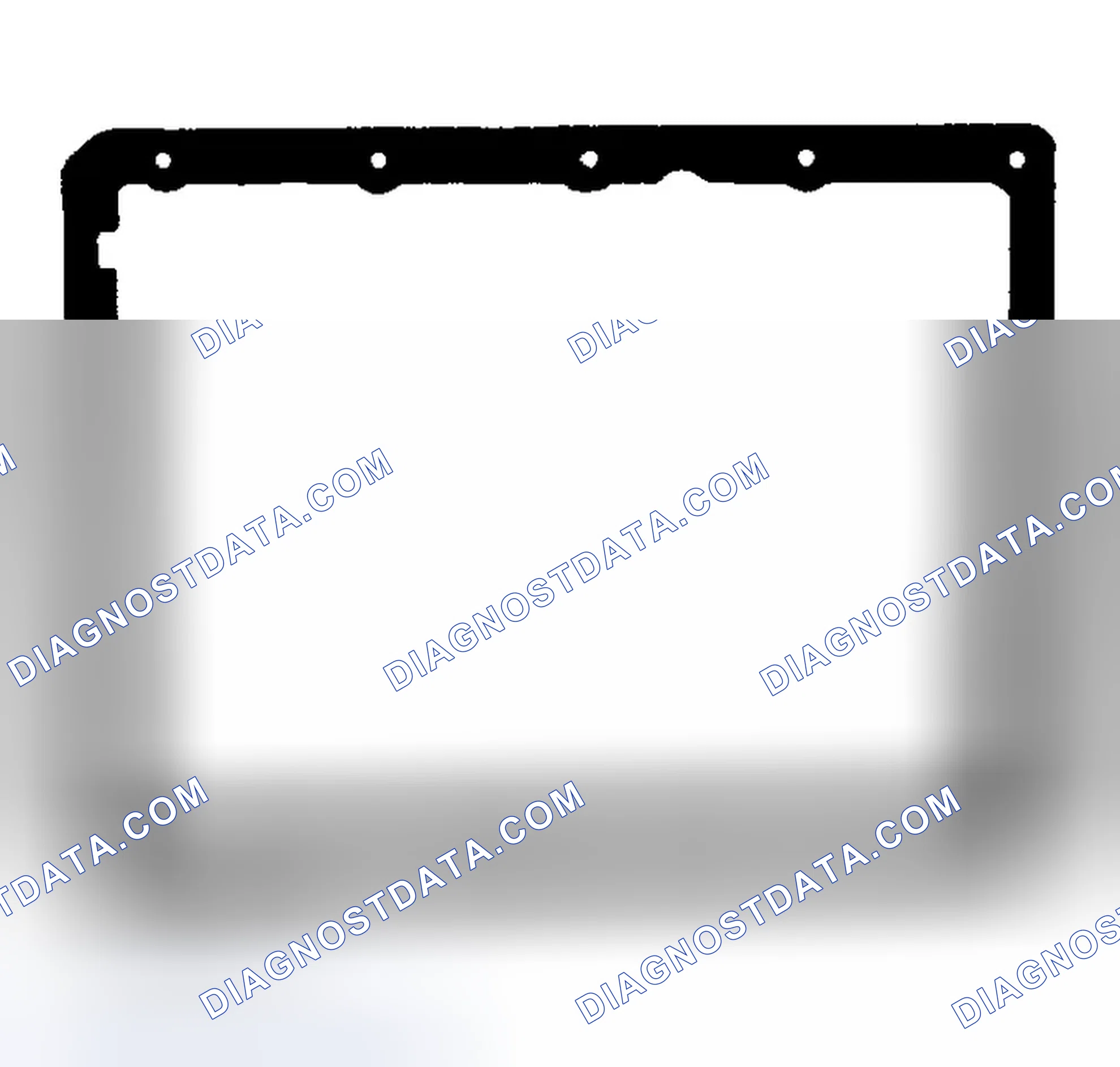 Scheme 10: Identifying Oil Pan Gasket (SB4A-EL)