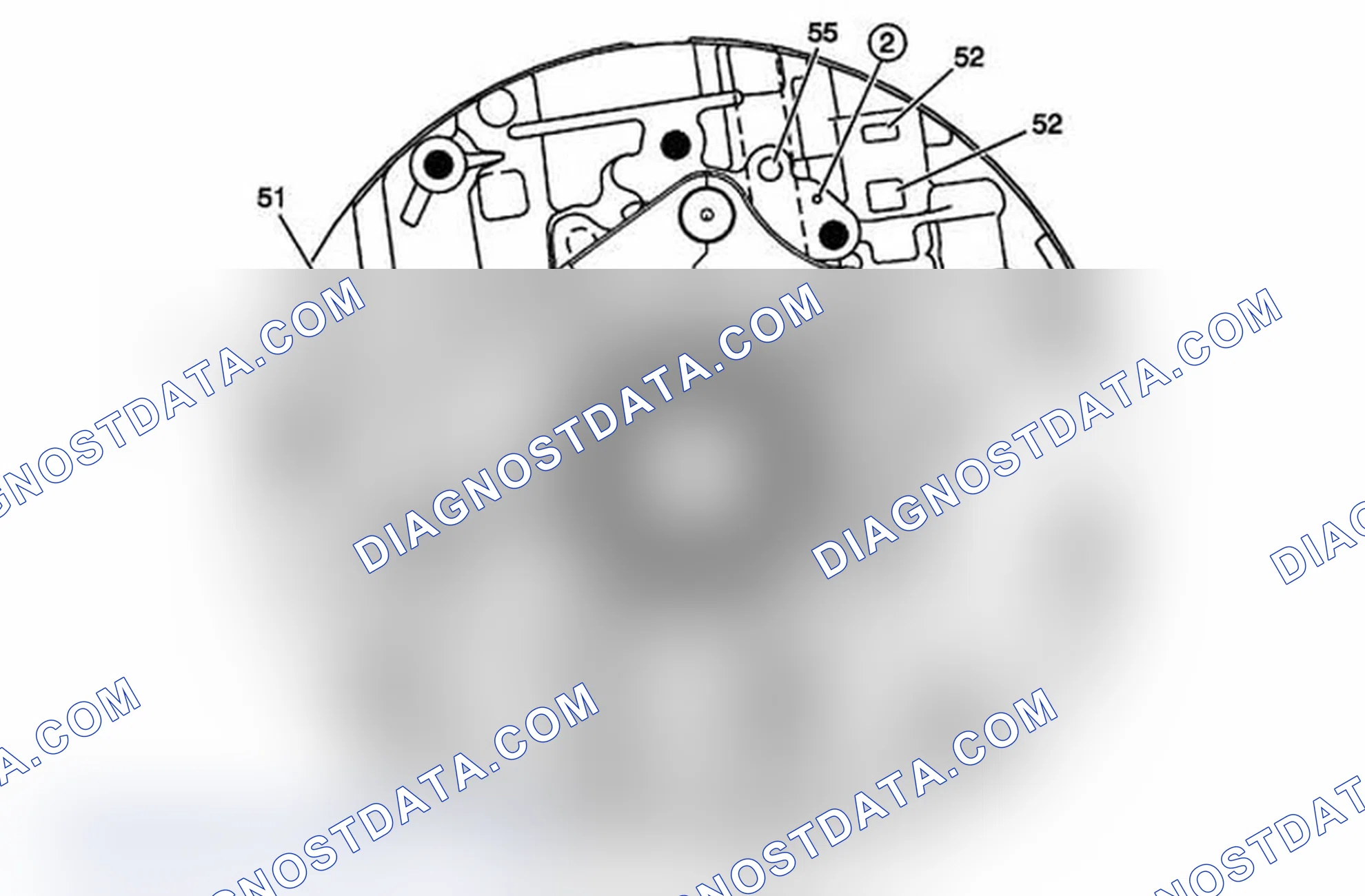 Scheme 73: Fluid Pump Cover - Case Side