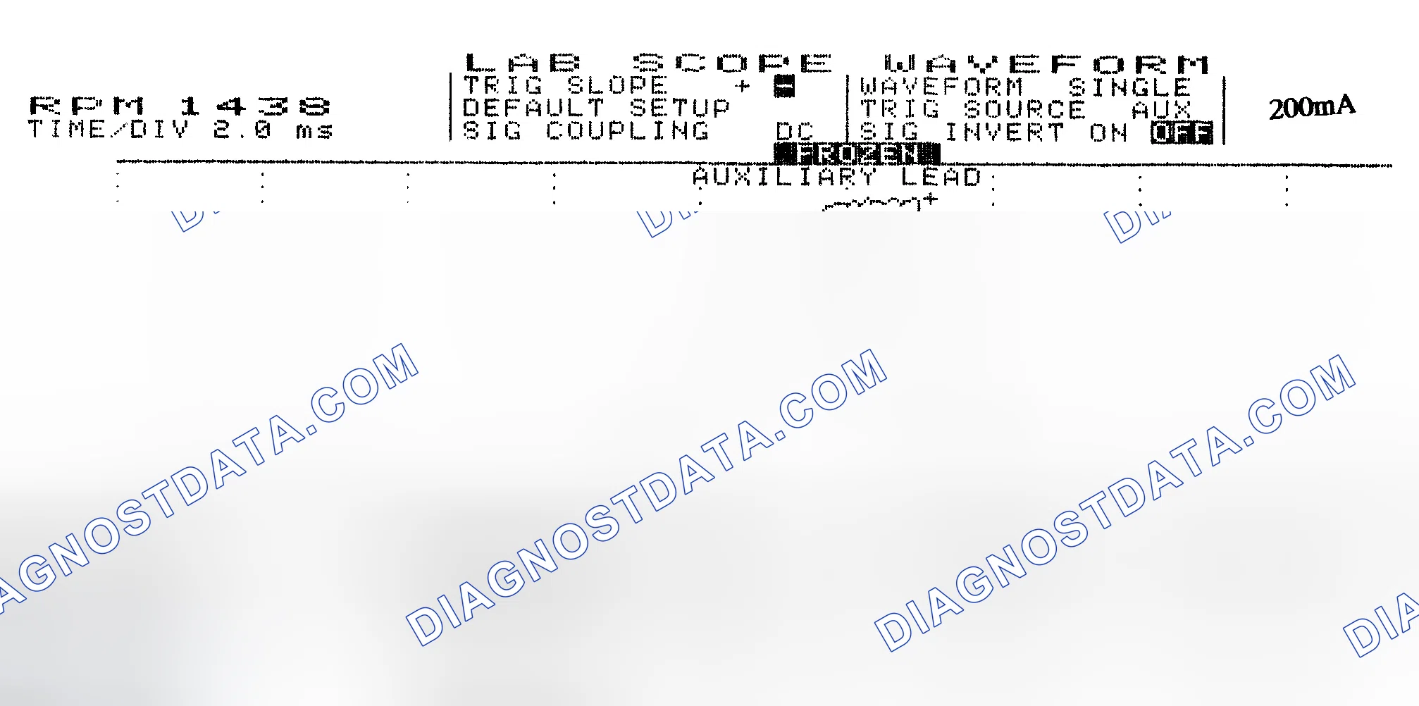 Scheme 15: Single Injector w/Normal Current Flow - Current Pattern