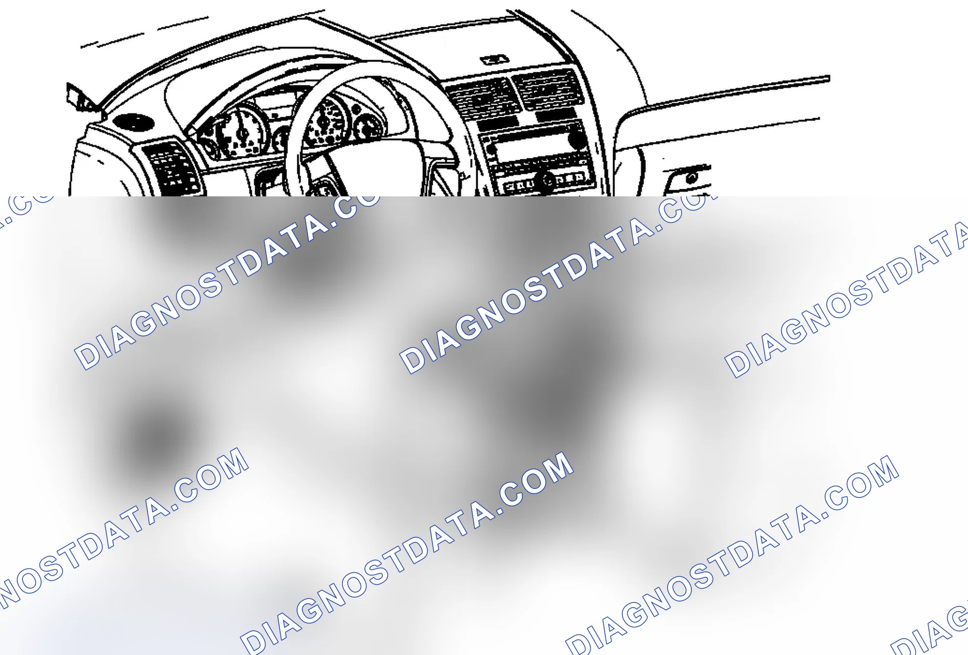 Scheme 165: Front Floor Console Extension Panel Replacement - Left Side (Acadia)