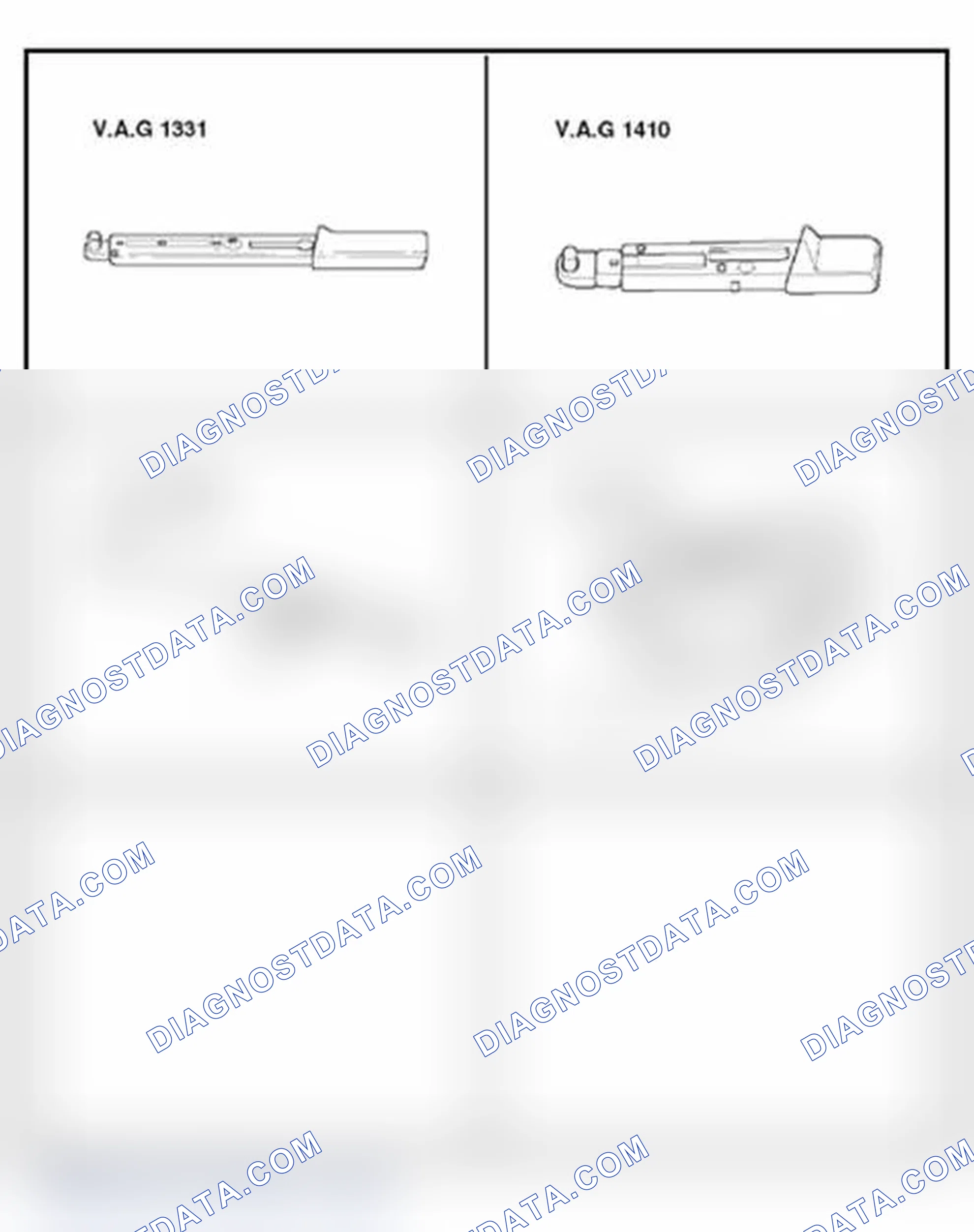 Scheme 440: Special tools and equipment