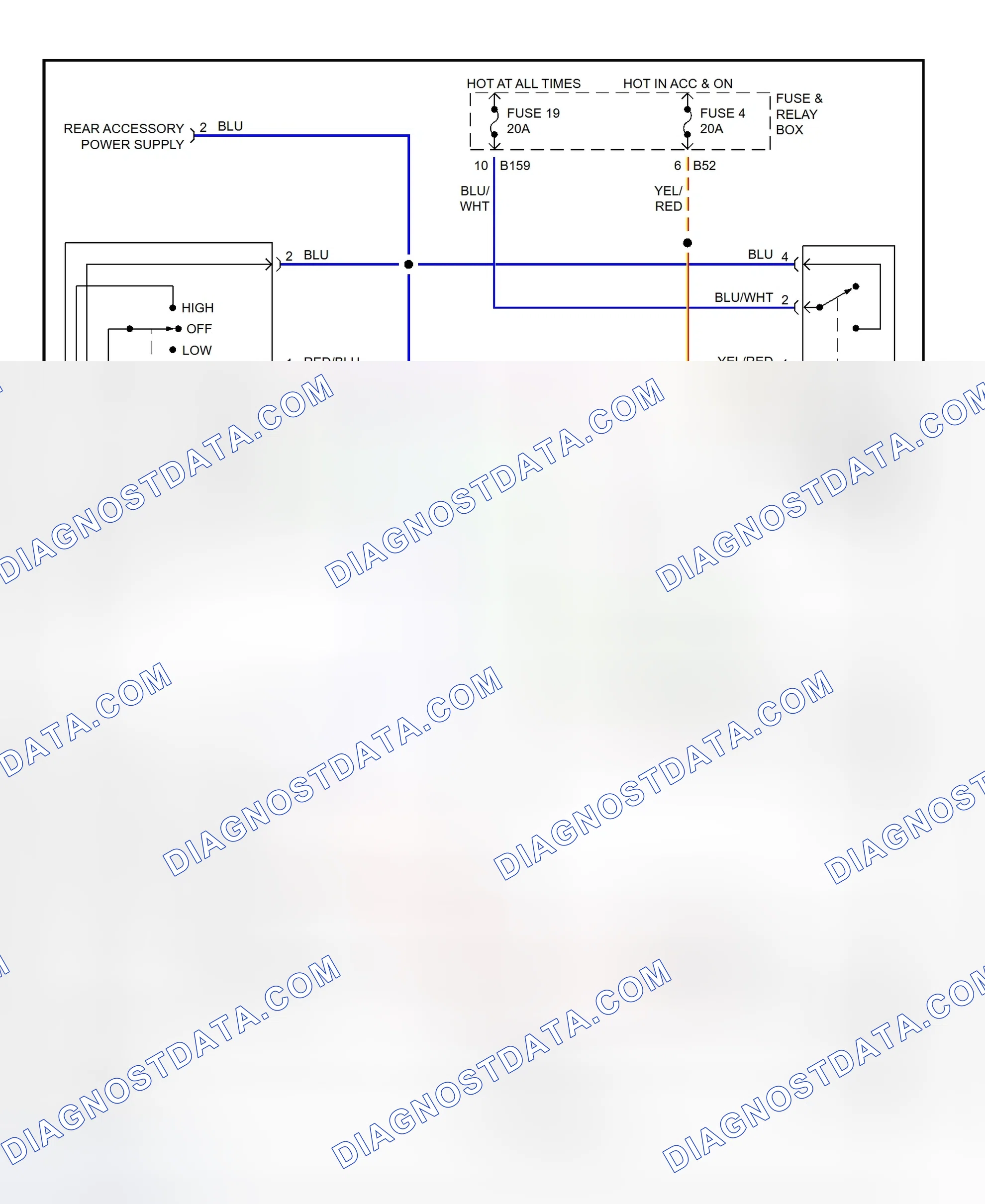 Scheme 2: Heated Seat System Wiring Diagram (Forester)