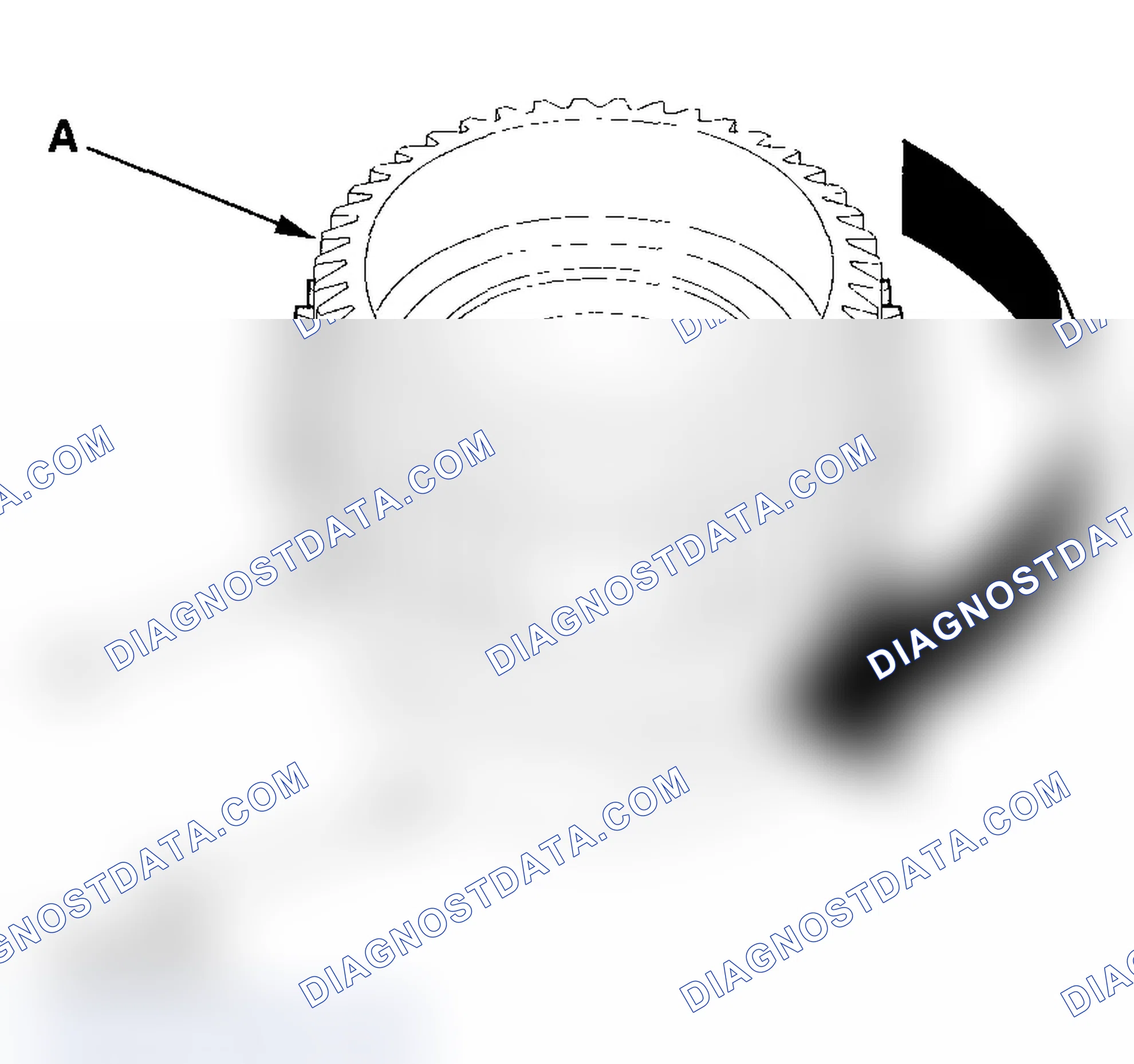 Scheme 501: 1st Gear One-way Clutch Inspection