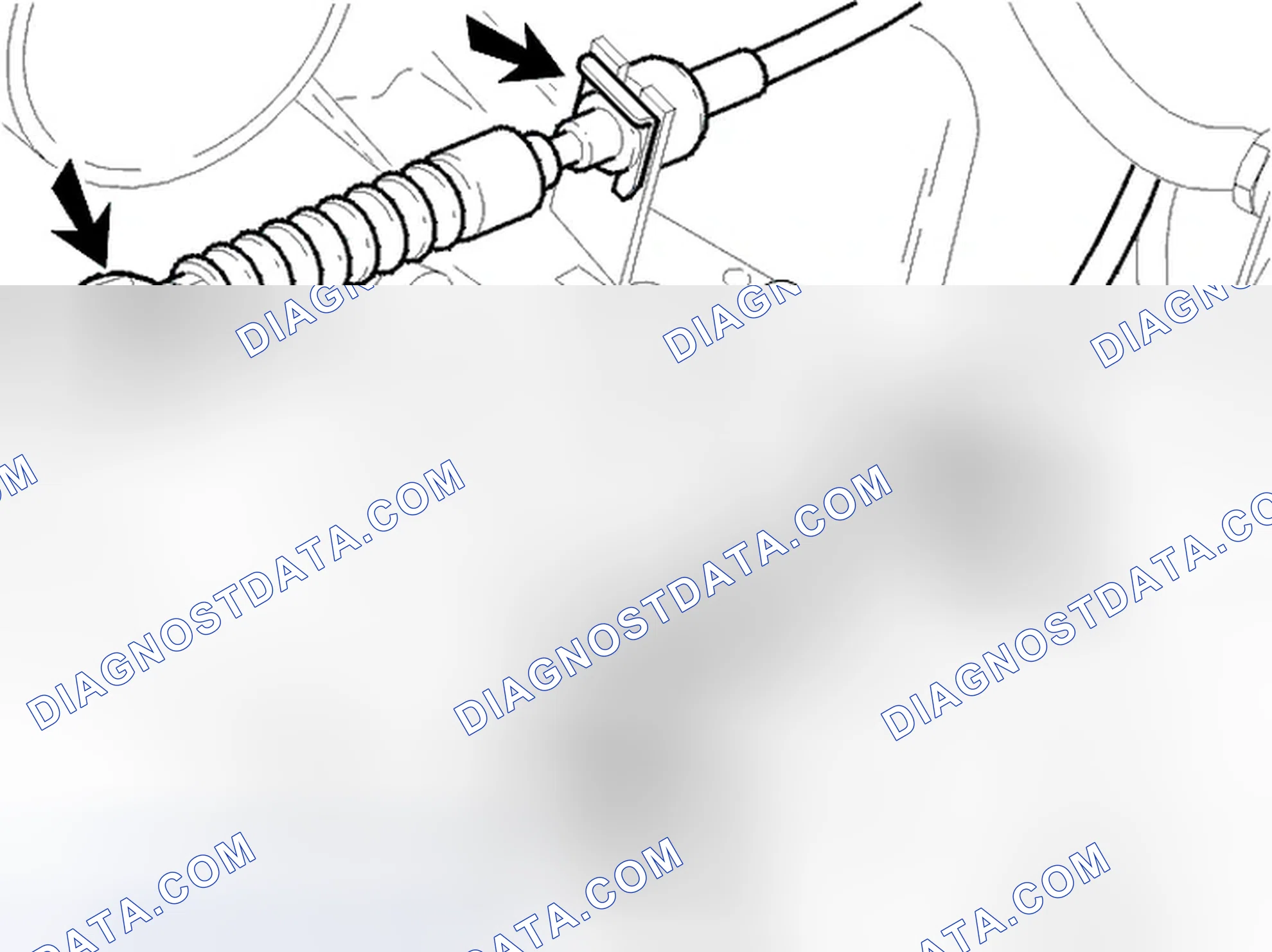 Scheme 18: Manual transmissions: Installing the gear selector mechanism cables