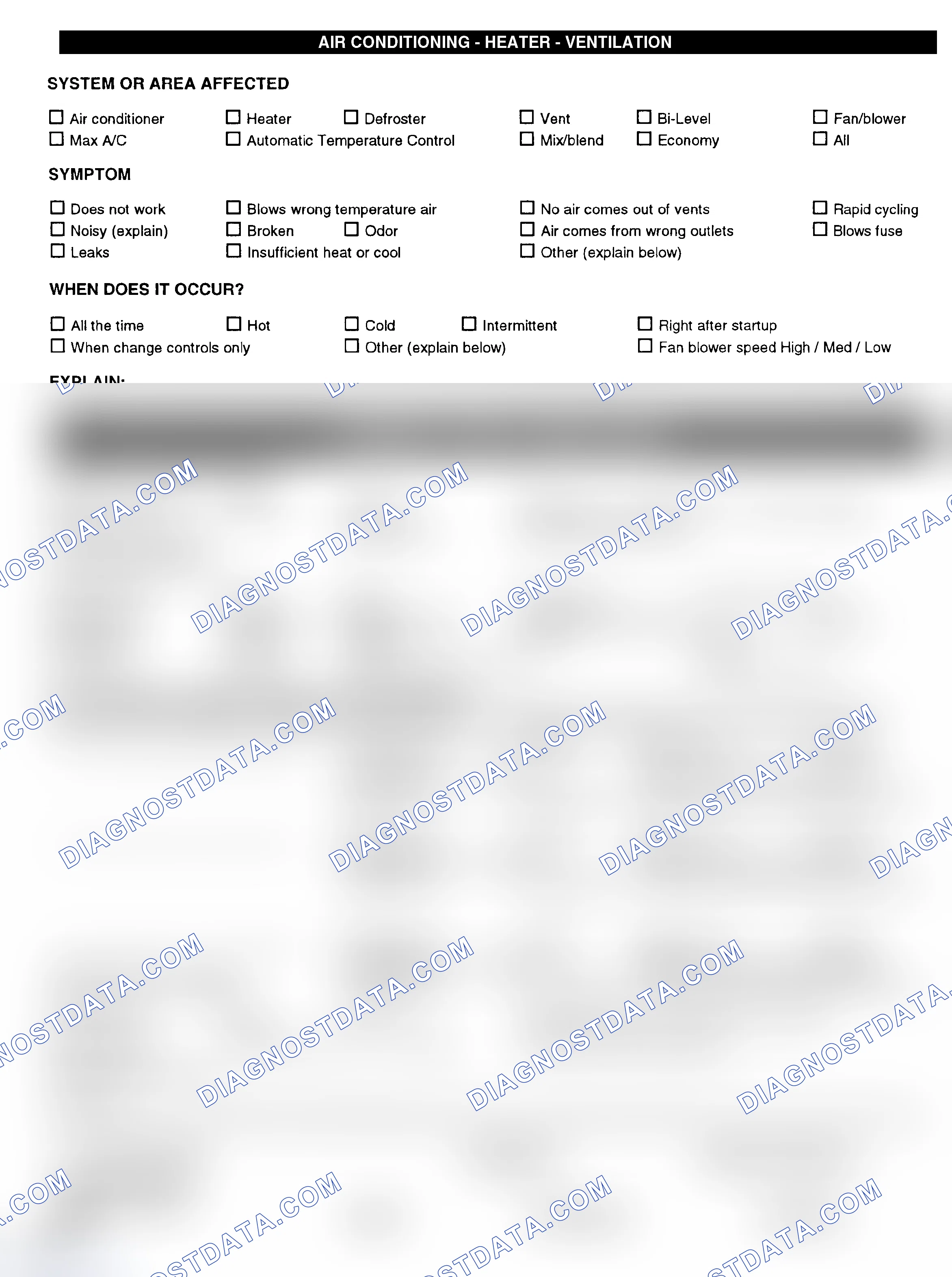 Scheme 4: Symptom Check List - Page 3