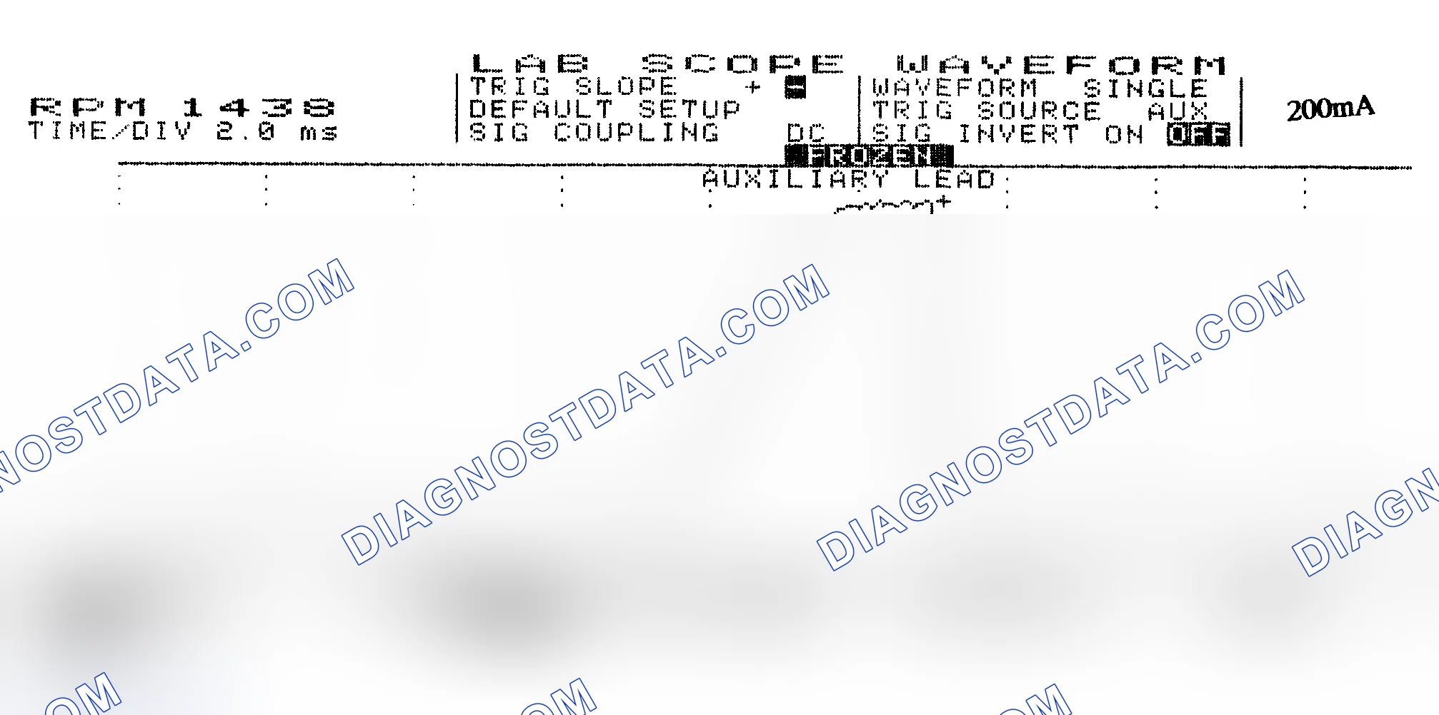 Scheme 15: Single Injector w/Normal Current Flow - Current Pattern