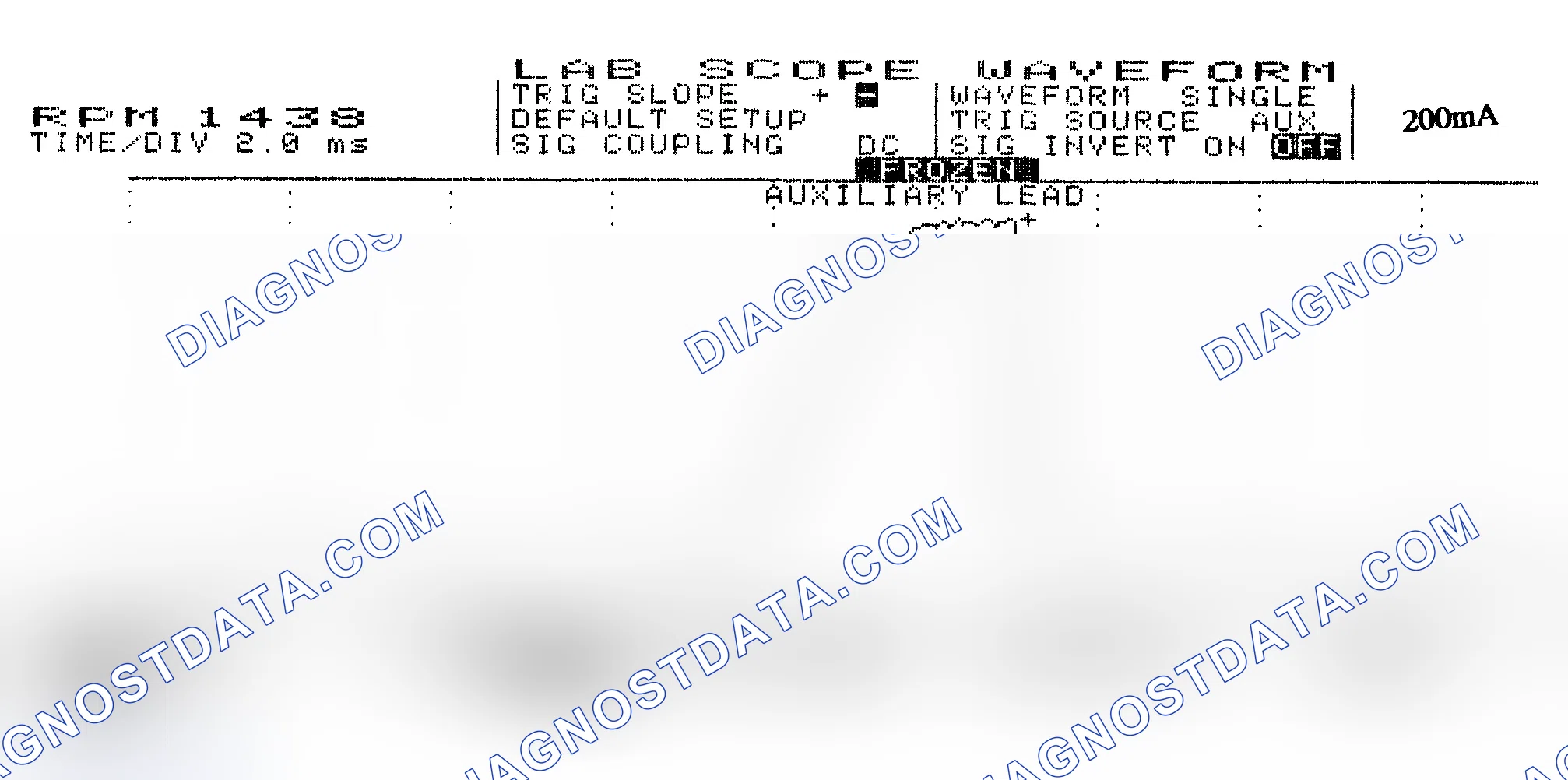 Scheme 15: Single Injector w/Normal Current Flow - Current Pattern