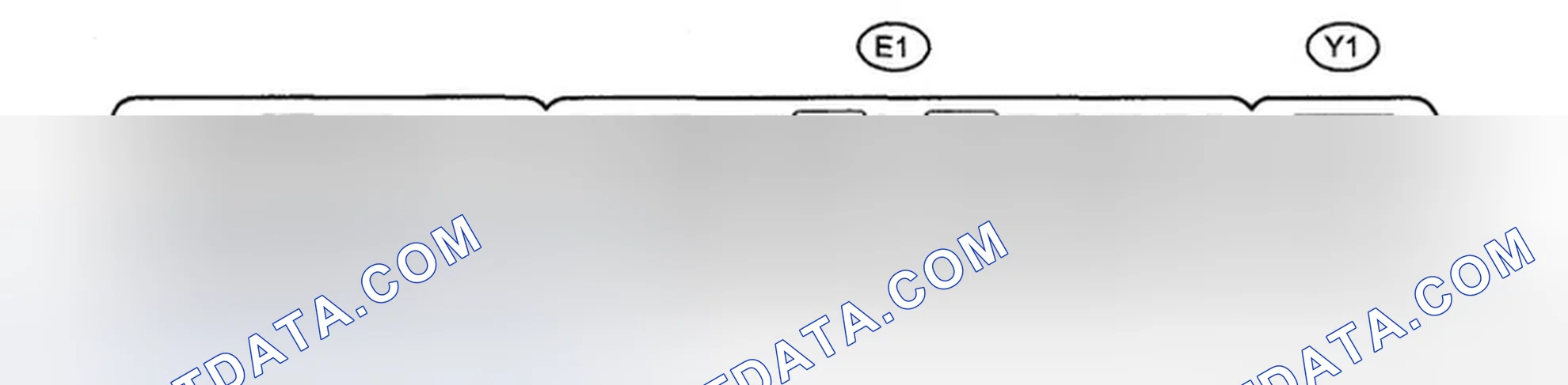 Scheme 135: TERMINALS OF ECU