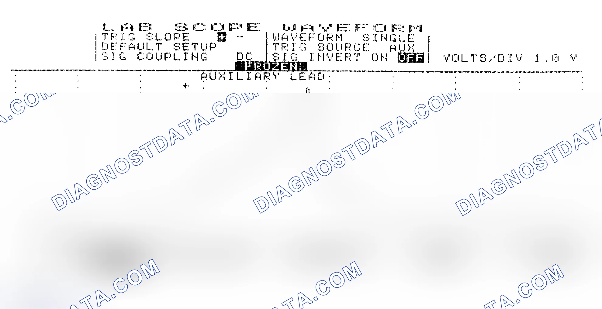 Scheme 19: Single Injector w/Excessive Current Flow - Current Pattern