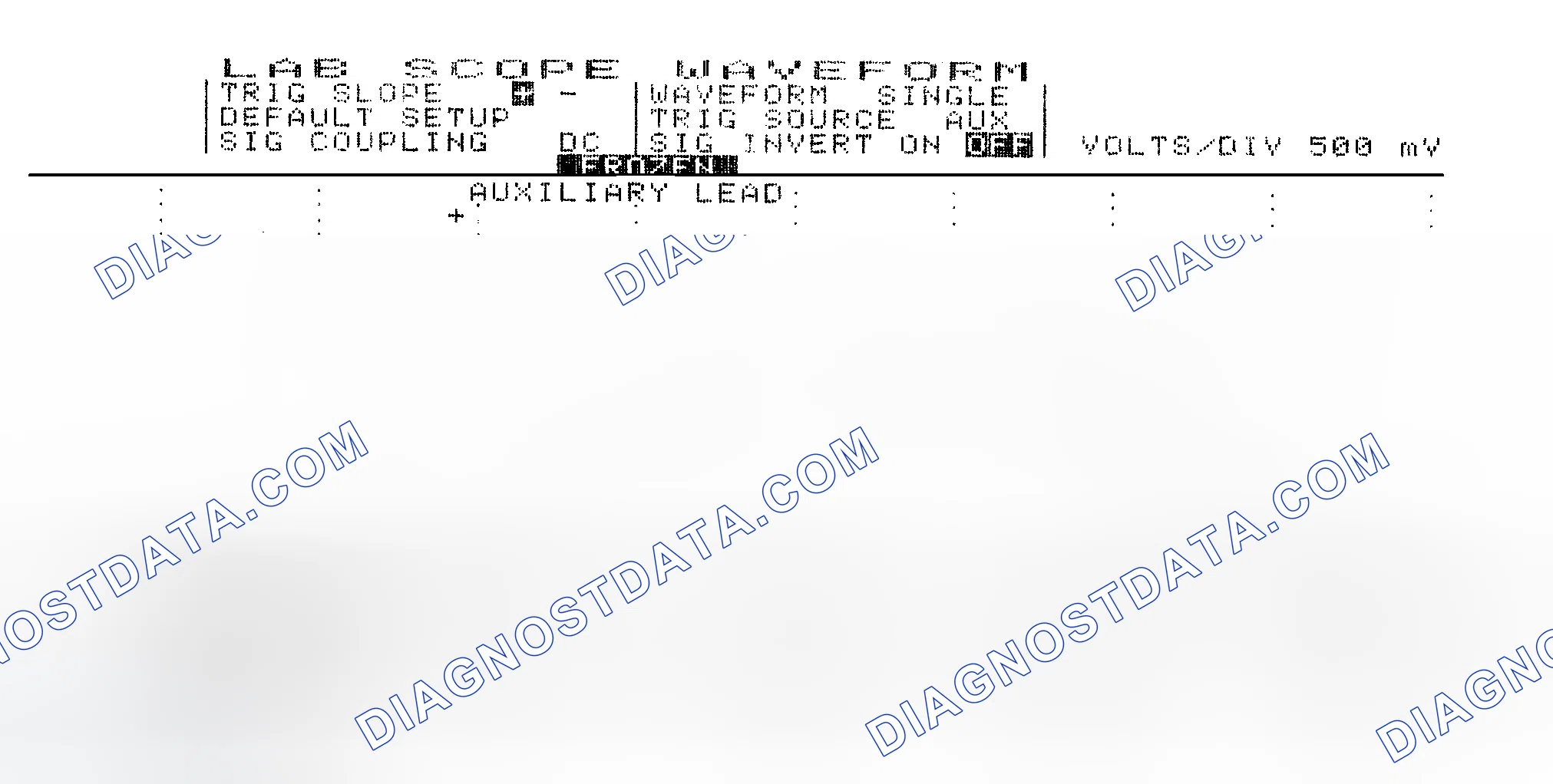 Scheme 14: Single Injector w/Excessive Current Flow - Current Pattern