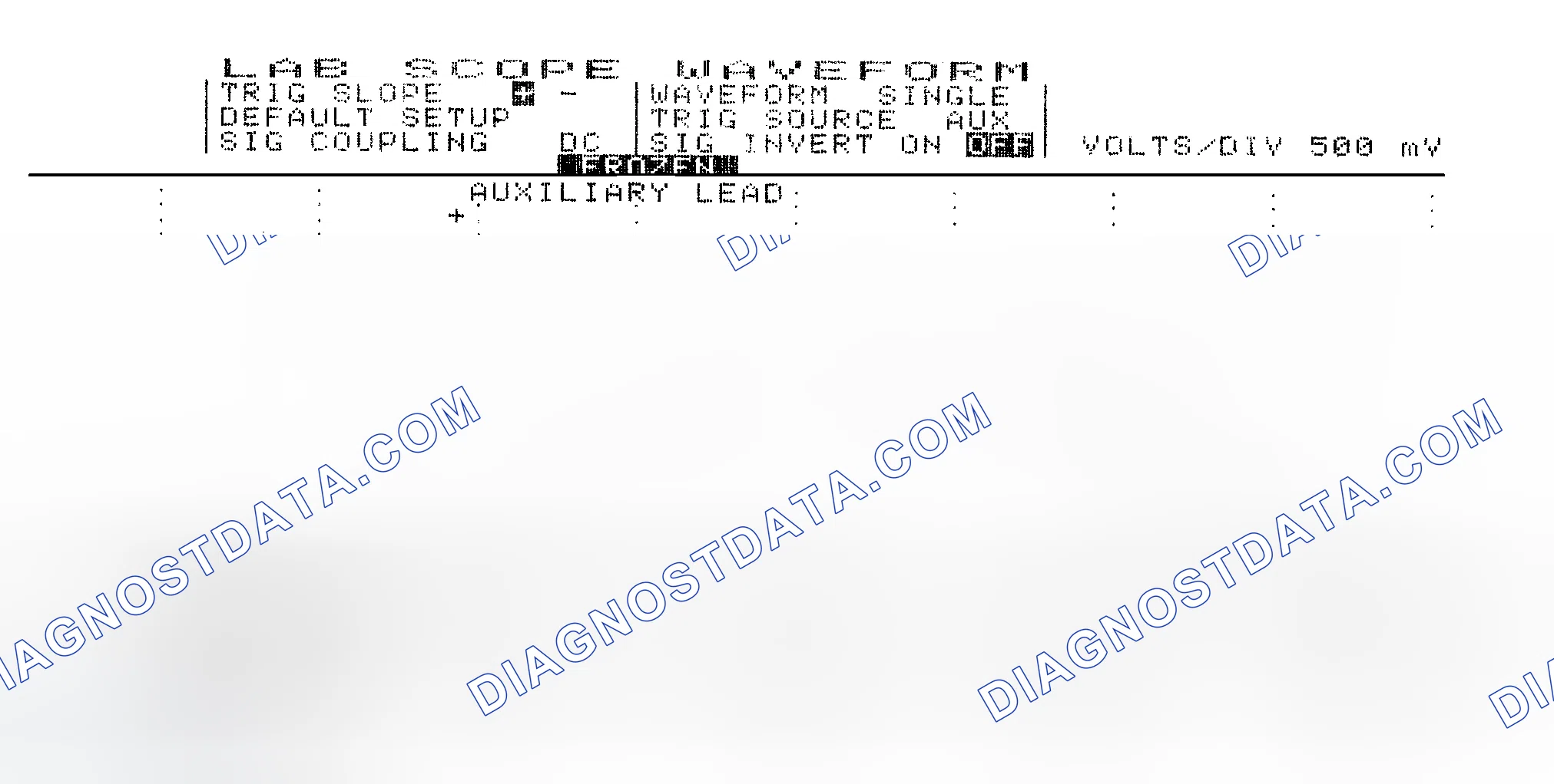 Scheme 14: Single Injector w/Excessive Current Flow - Current Pattern