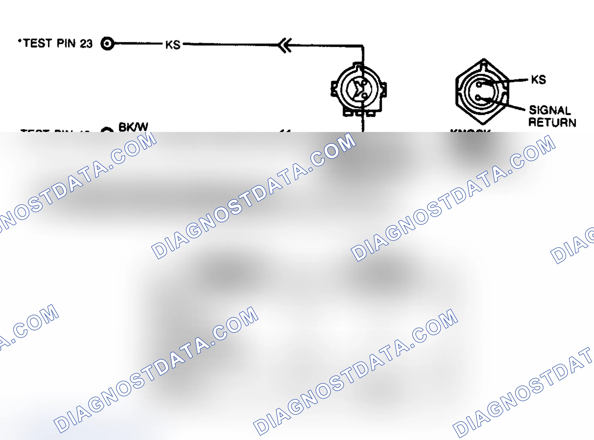 Scheme 35: Knock (Detonation) Sensor Circuit