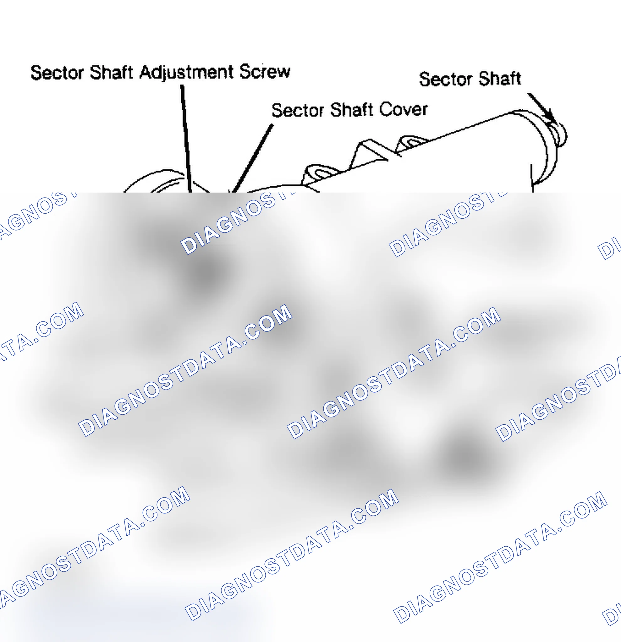 Scheme 4: Ford Torsion Bar Steering Gear Assembly