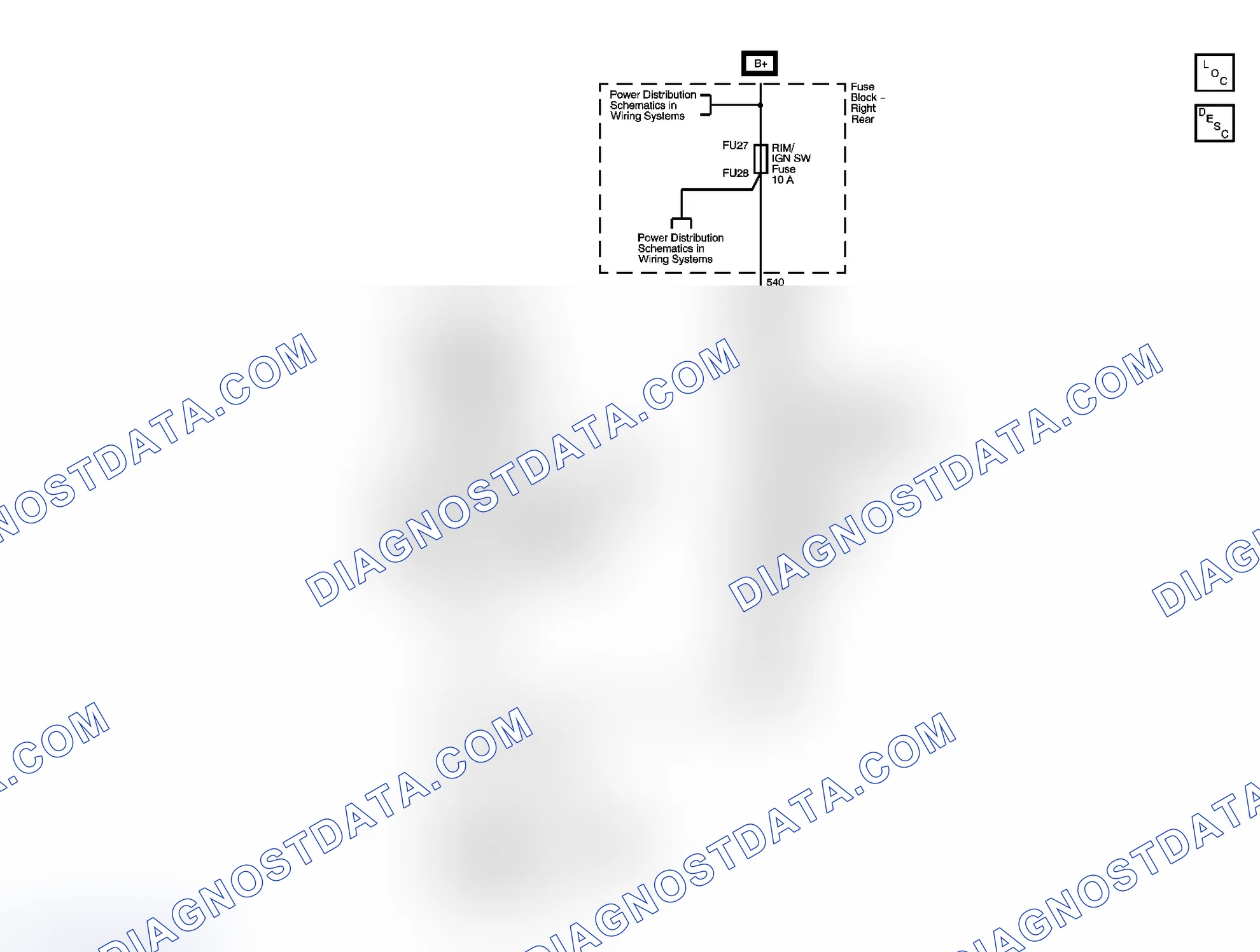 Scheme 1: Column/Ignition Lock Schematics