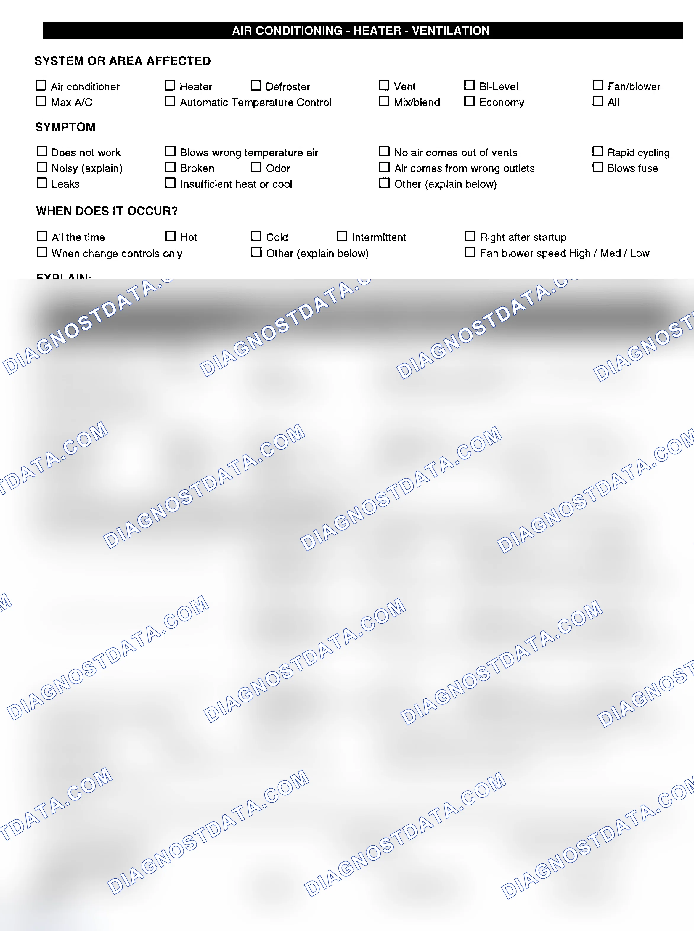Scheme 4: Symptom Check List - Page 3