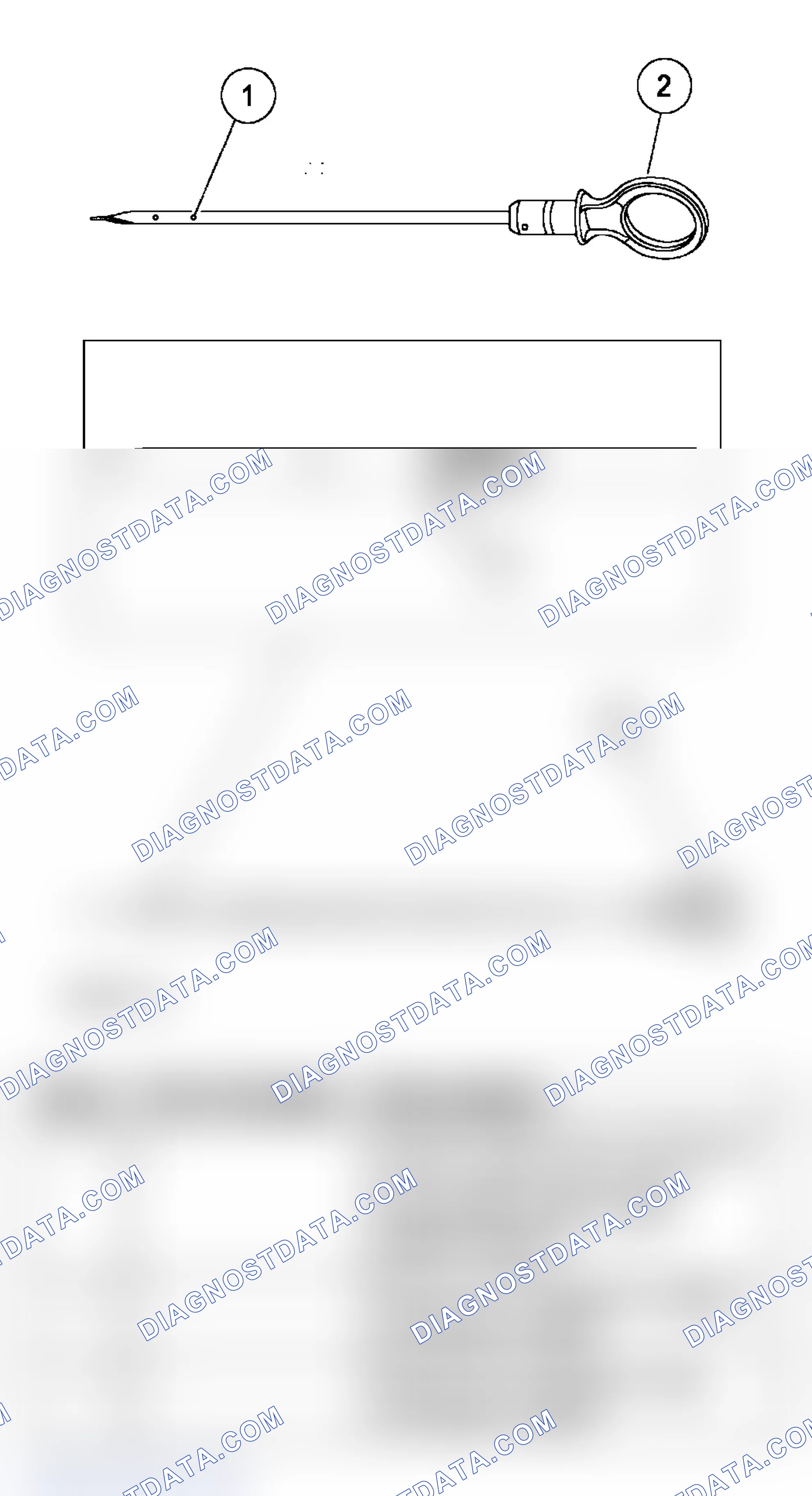 Scheme 206: Transaxle Normal Operating Temperature Fluid Level Check