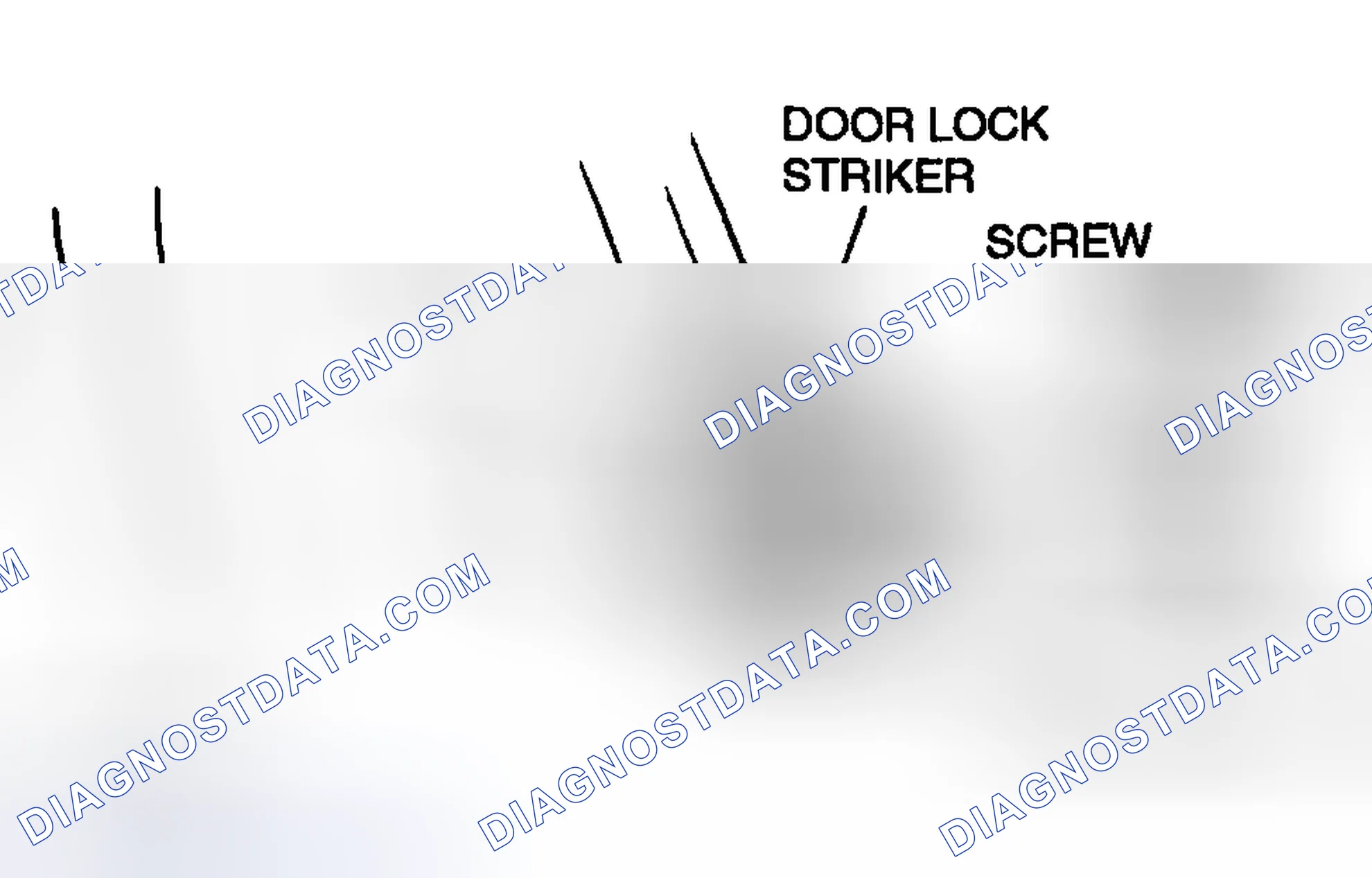 Scheme 39: DOOR LOCK STRIKER REMOVAL/INSTALLATION