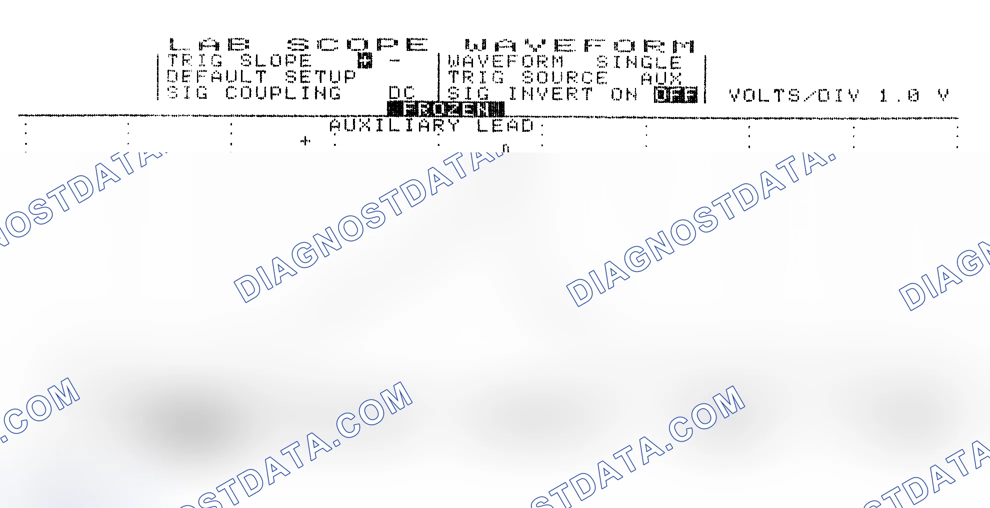 Scheme 19: Single Injector w/Excessive Current Flow - Current Pattern