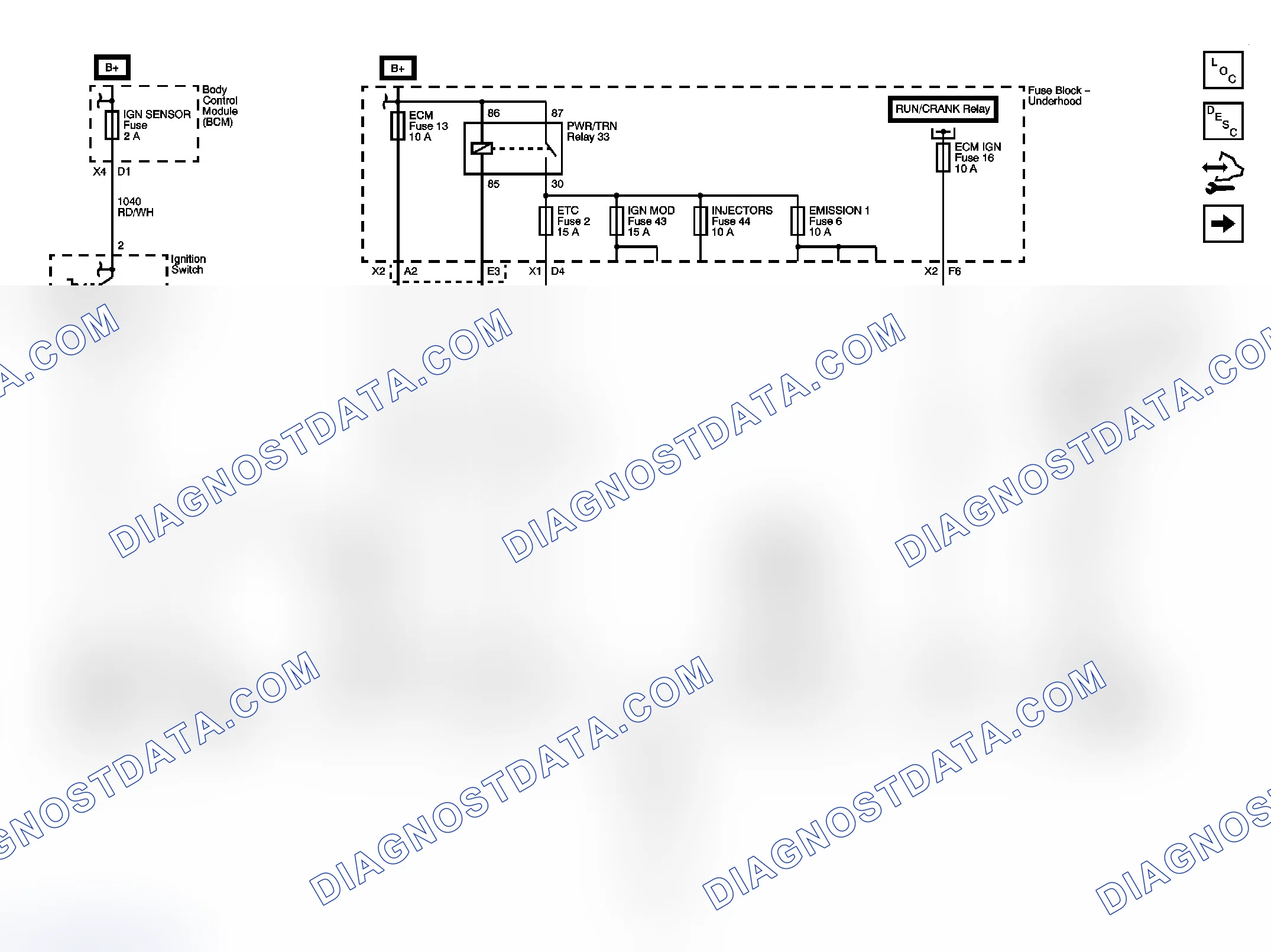 Scheme 1: Engine Controls Schematics (LAT)
