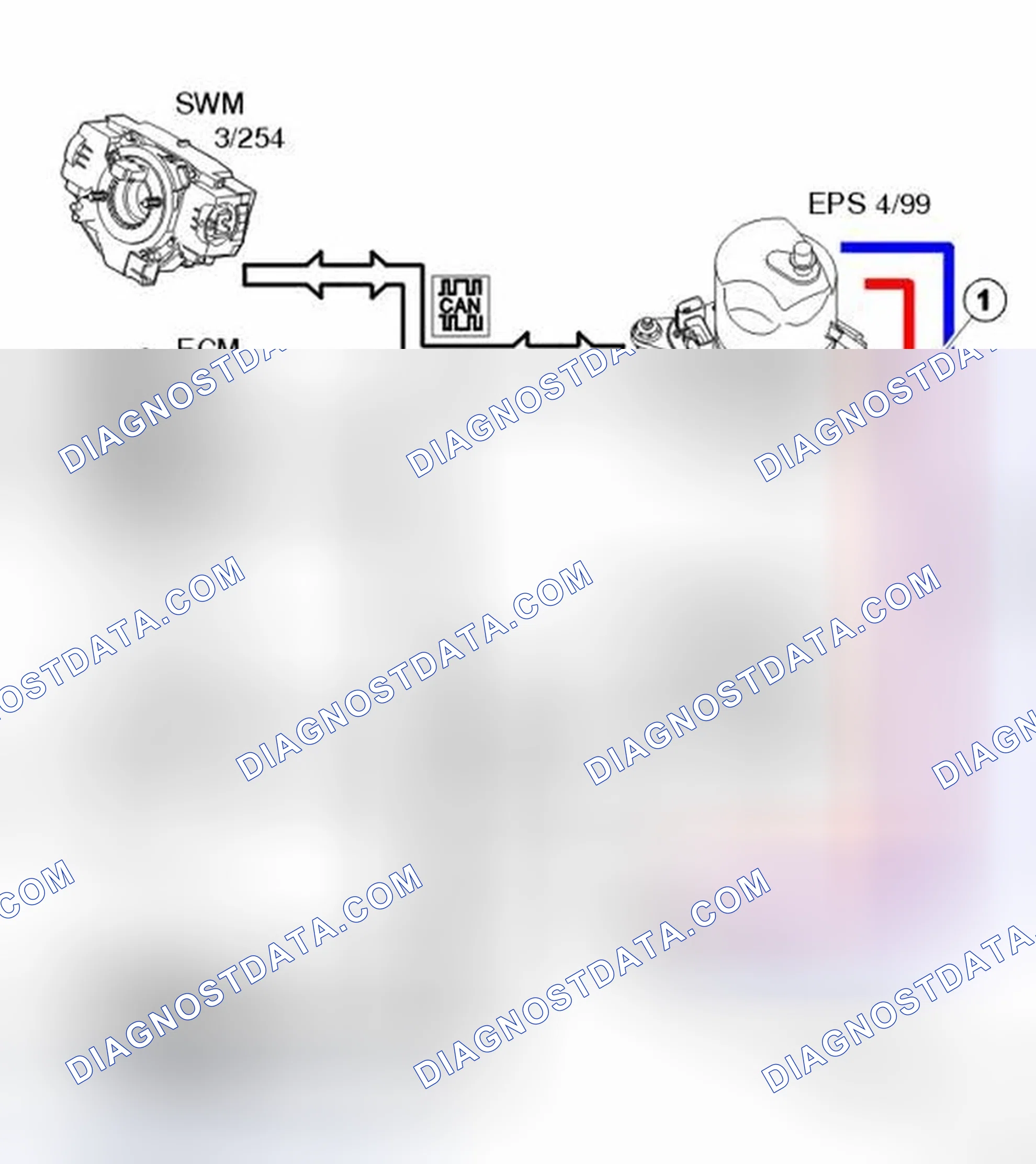 Scheme 732: ELECTRO HYDRAULIC POWER STEERING