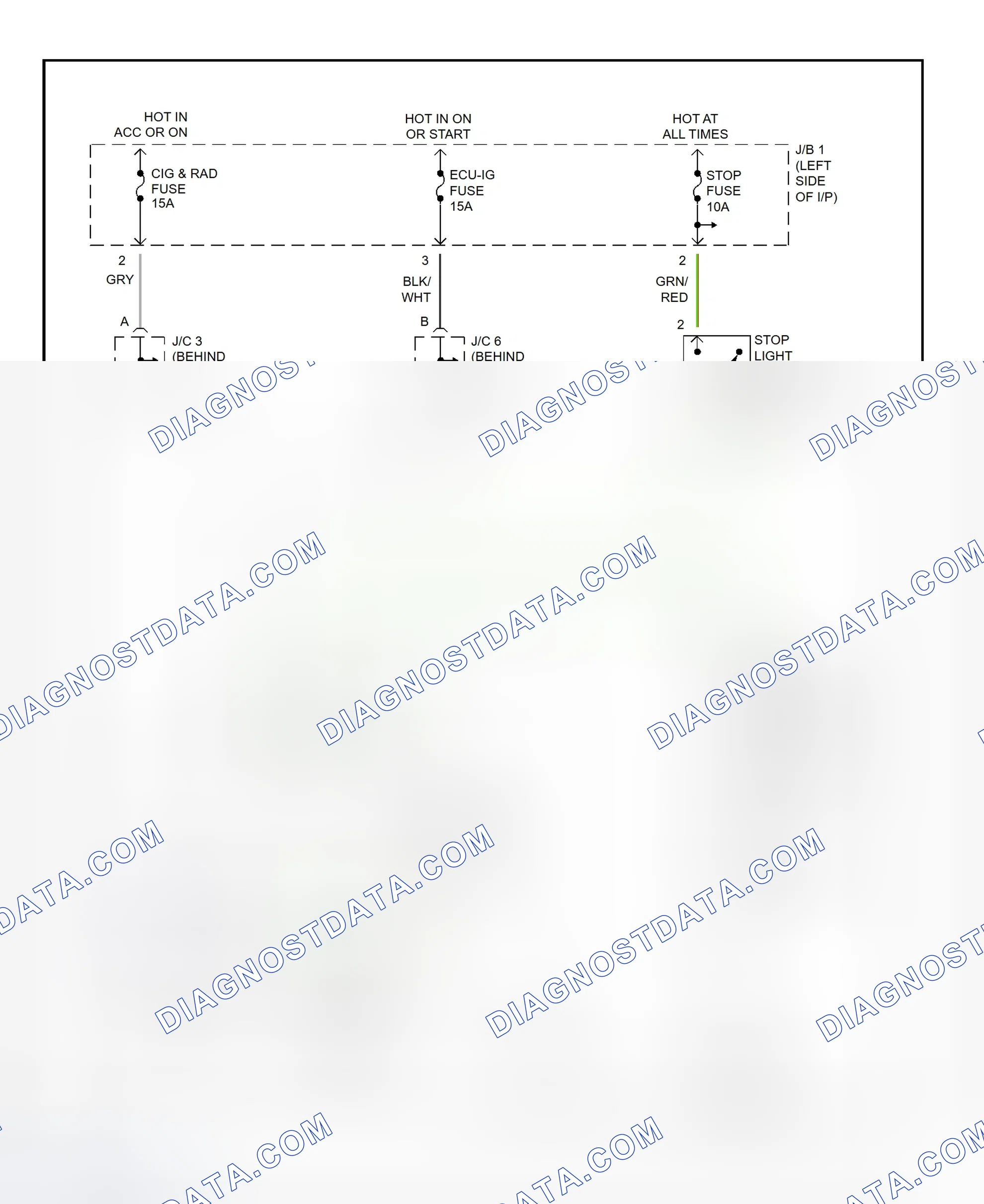 Scheme 14: Shift Interlock System Wiring Diagram (1995-96 Land Cruiser)