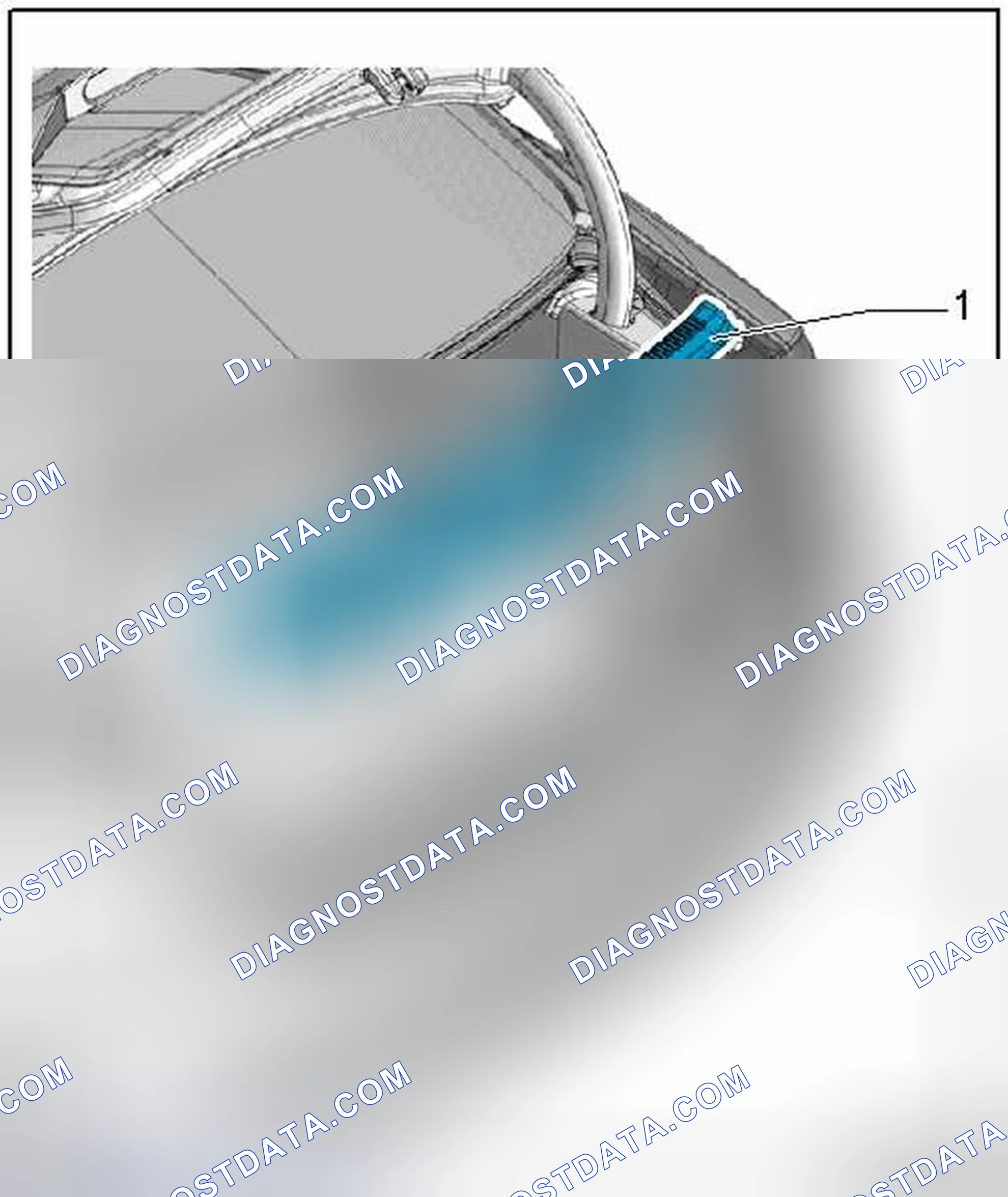 Scheme 23: REAR CROSS PANEL TRIM OVERVIEW