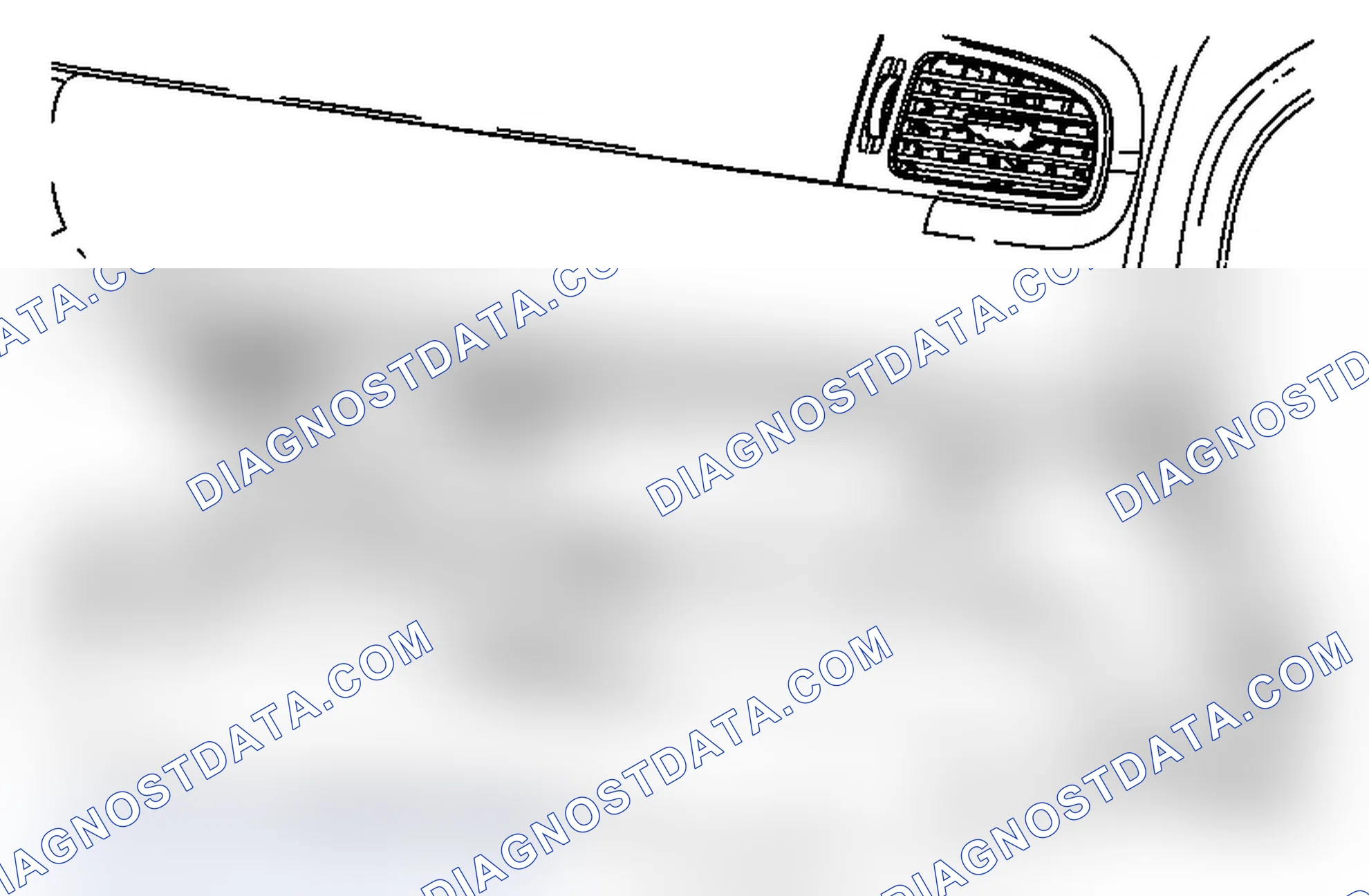 Scheme 151: Instrument Panel Compartment Door Lock Striker Replacement (Except Cadillac)
