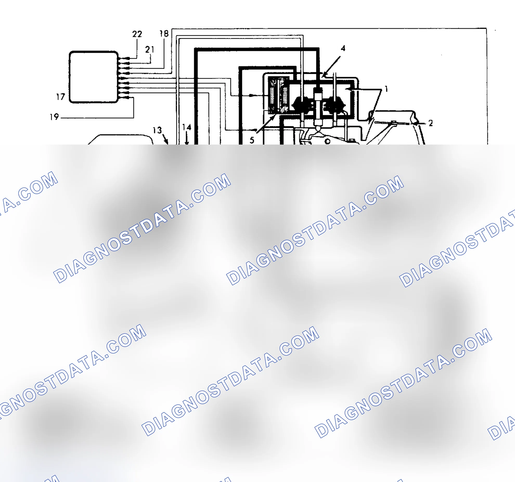 Scheme 51: Bosch CIS-E Component Diagram