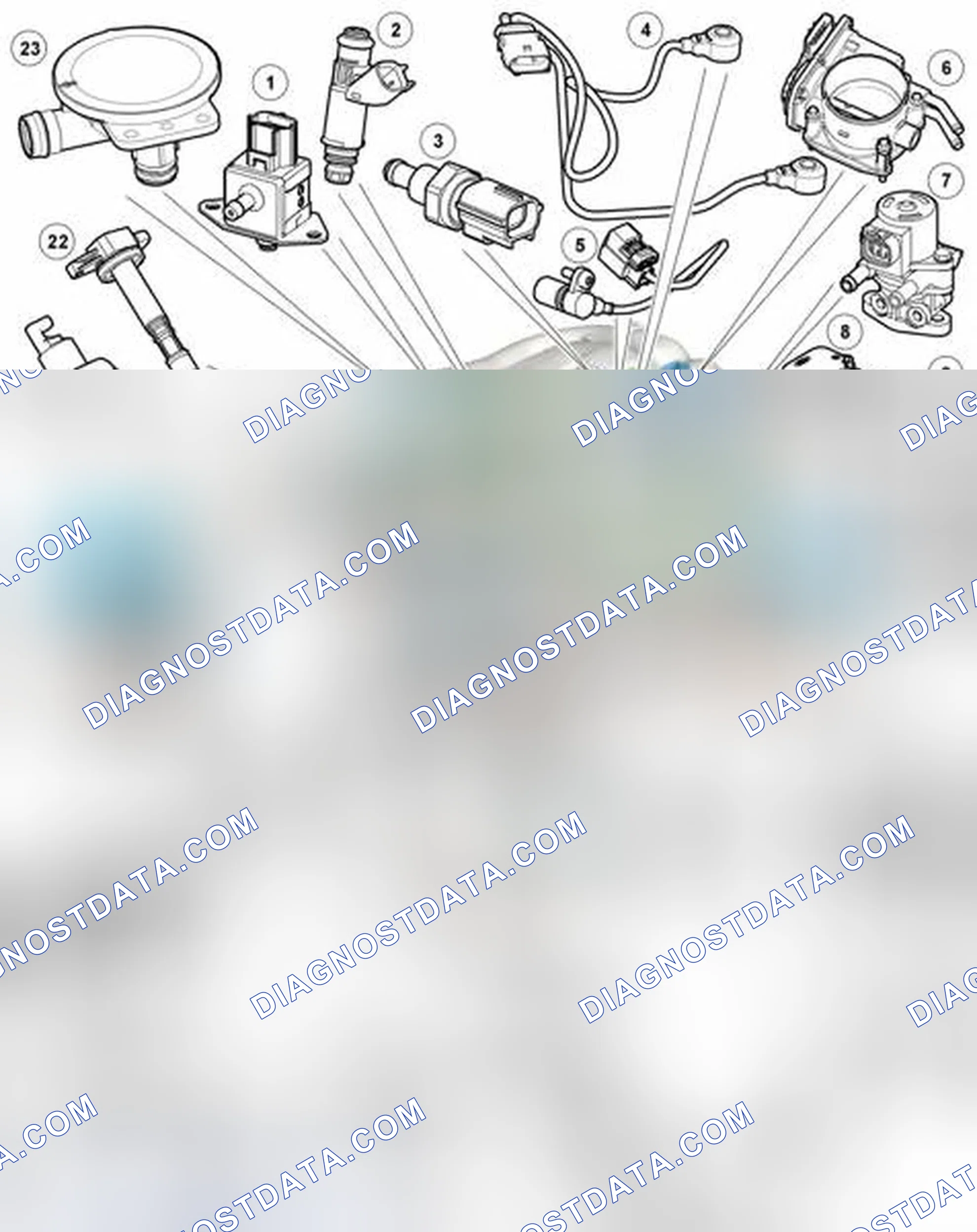 Scheme 1: COMPONENT LOCATION SHEET 1 of 2
