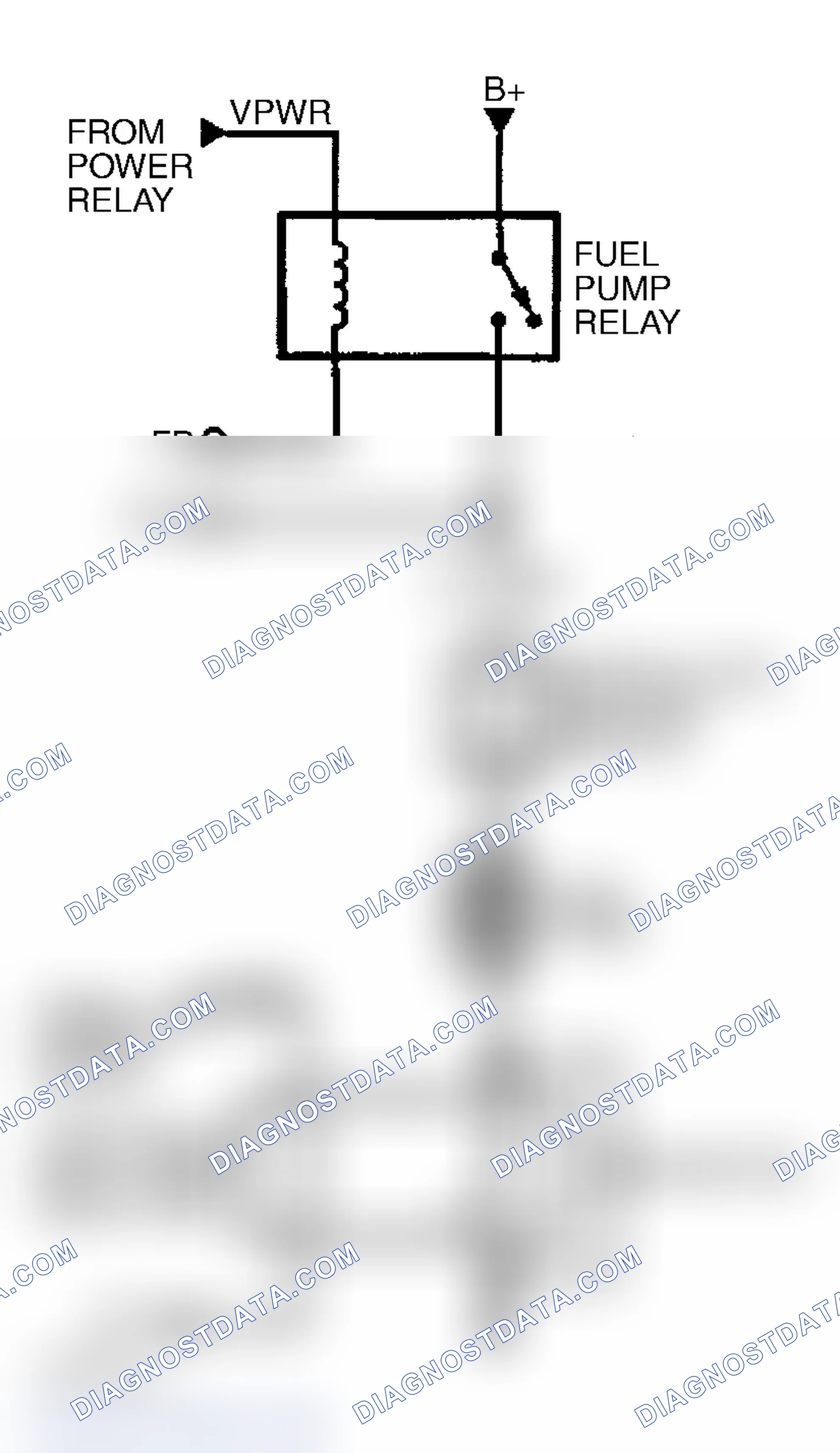 Scheme 30: Fuel Pump (Applications Using Fuel Pump Relay For Fuel Pump ON/OFF Control)