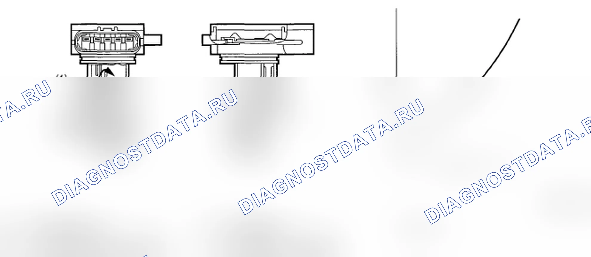 Scheme 9: Identifying Air Flow Sensor, Intake Air Temperature Sensor And Voltage Volume Graph