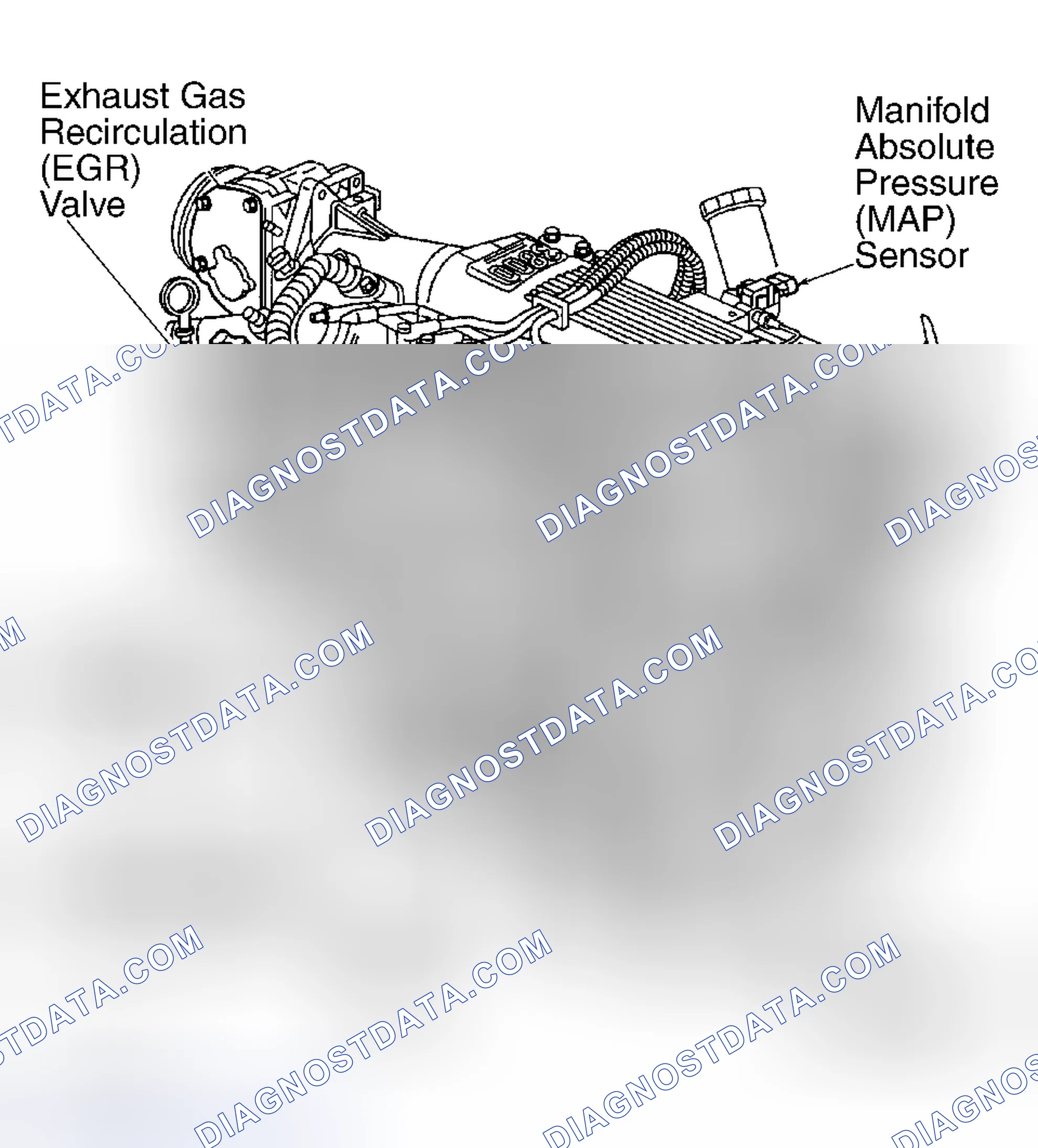 Scheme 1: Left Rear Of Engine (3.8L VIN K)