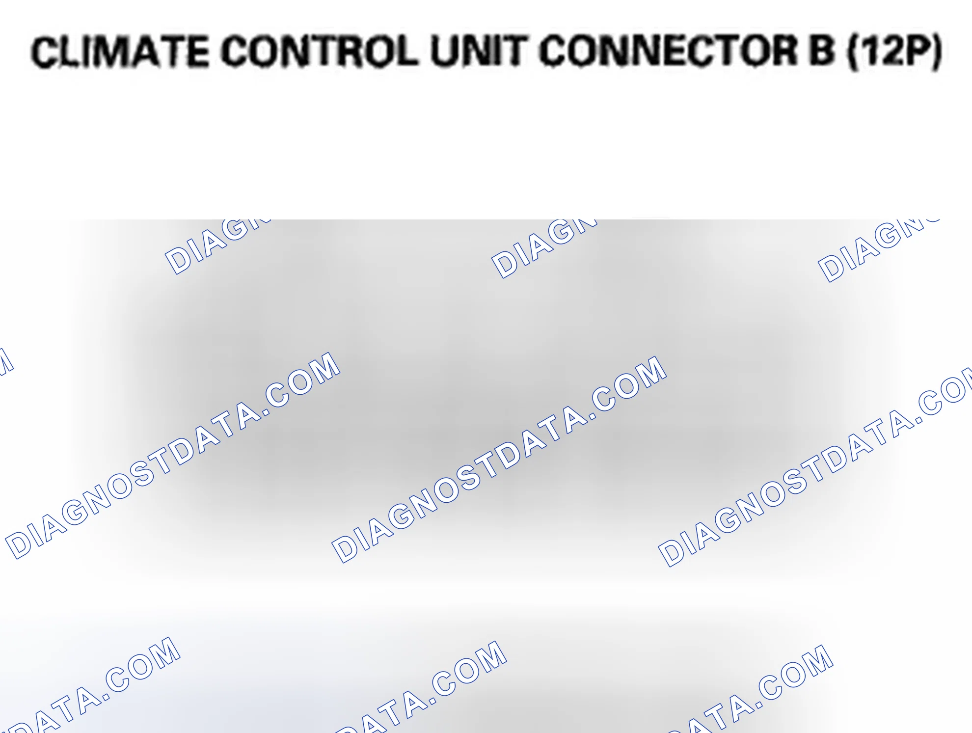 Scheme 134: Climate Control Unit Inputs and Outputs